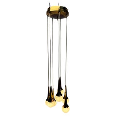 Mid-Century Pendant Lamp by Stilnovo, Italy, 1950s