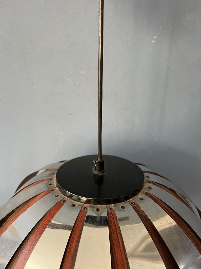 Lampada a sospensione di metà secolo di Werner Schou per Coronell Elektro Danimarca, anni '70 In condizioni ottime in vendita a ROTTERDAM, ZH