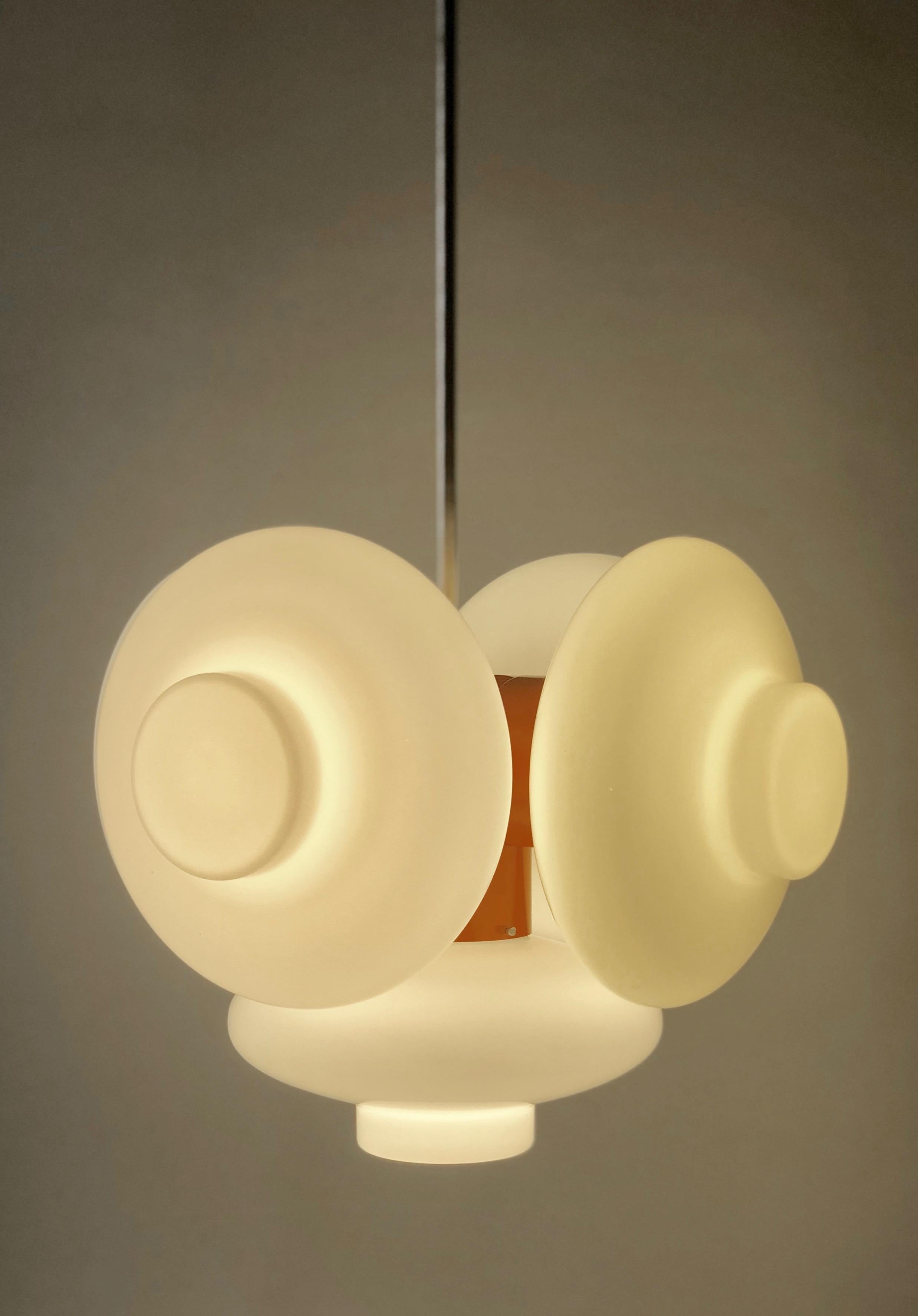 Mid-Century Pendant Lamp from Napako, Czech Republic For Sale 3