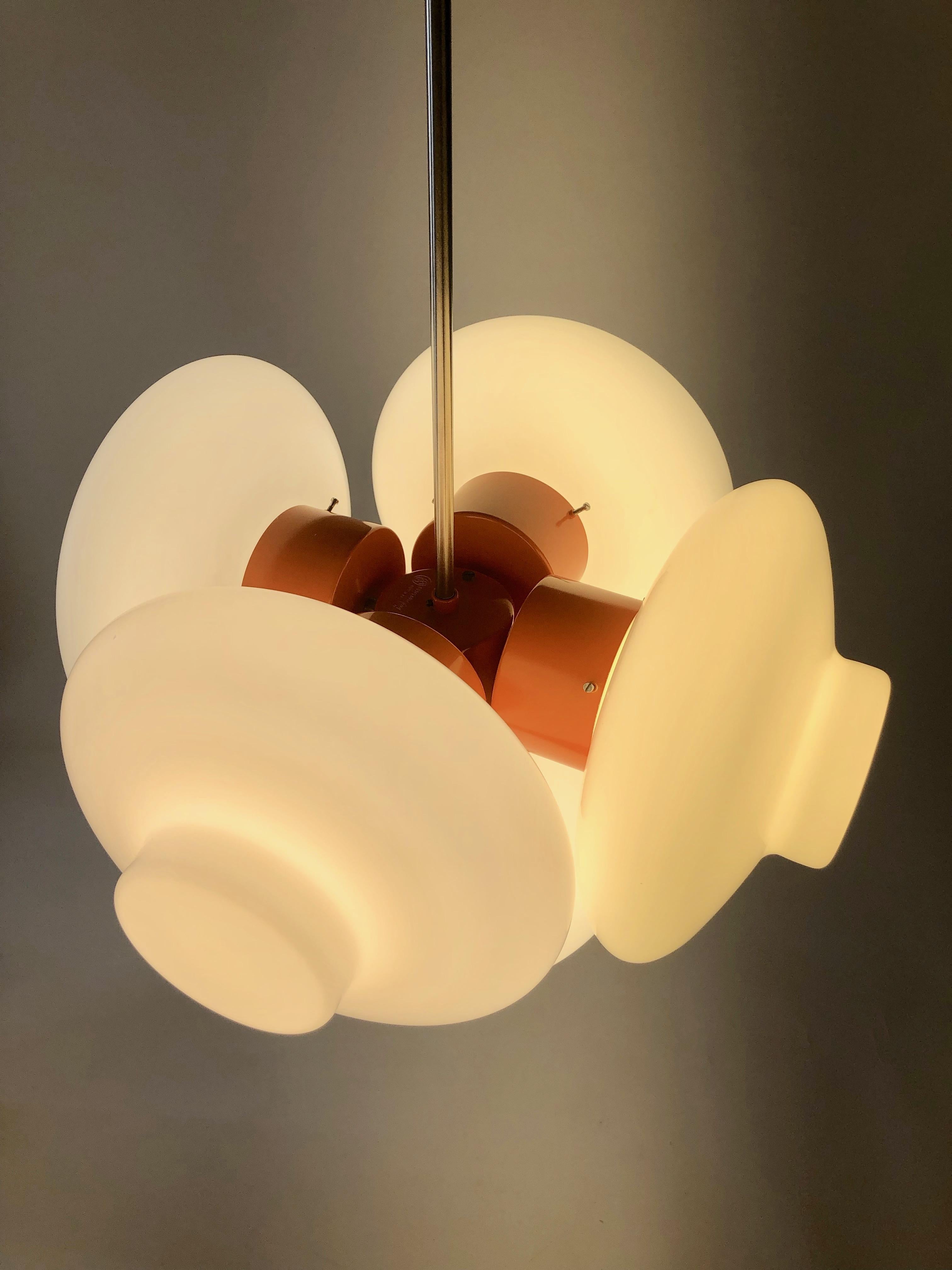 Mid-Century Pendant Lamp from Napako, Czech Republic For Sale 5