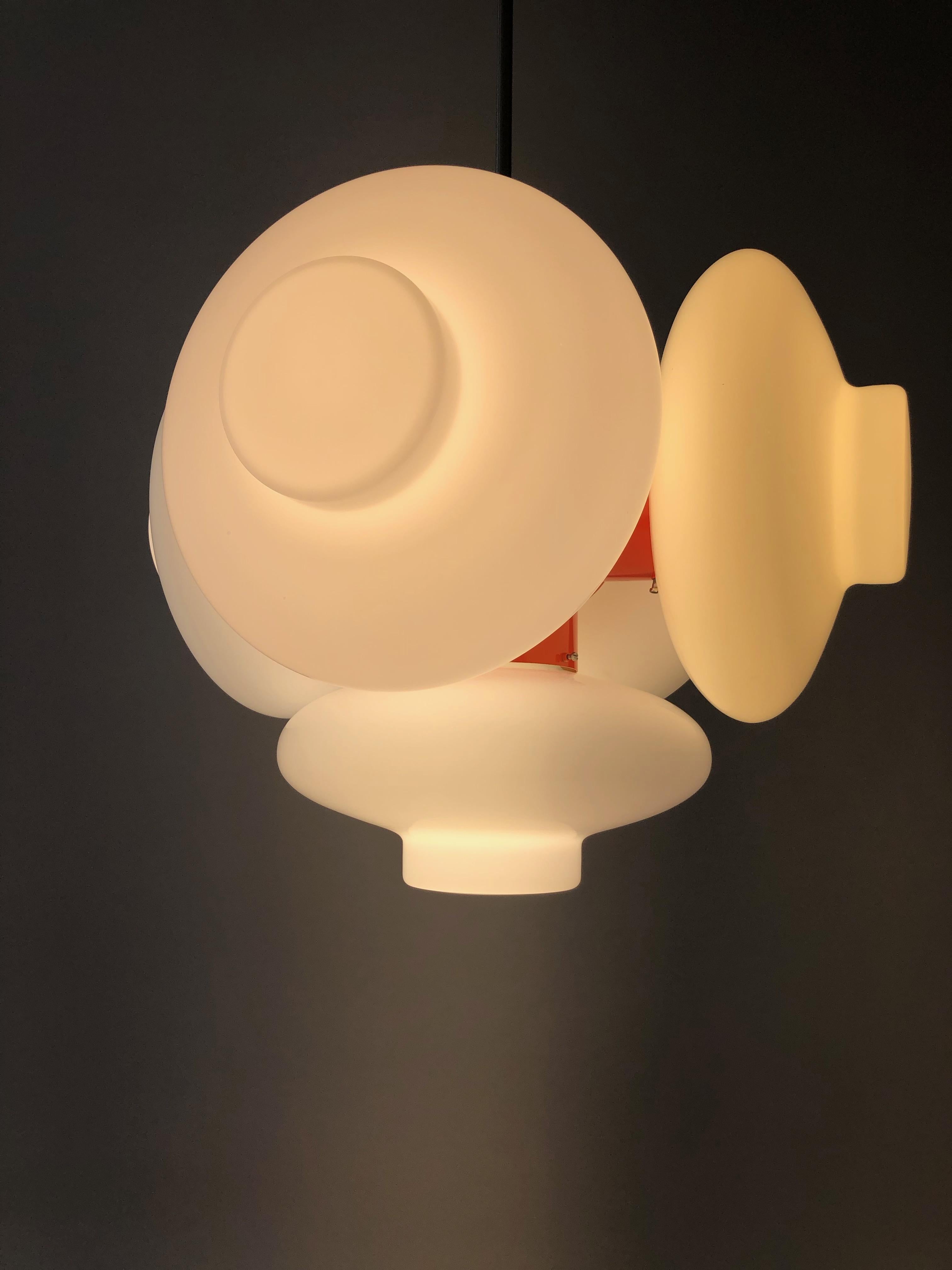 Mid-Century Pendant Lamp from Napako, Czech Republic For Sale 6