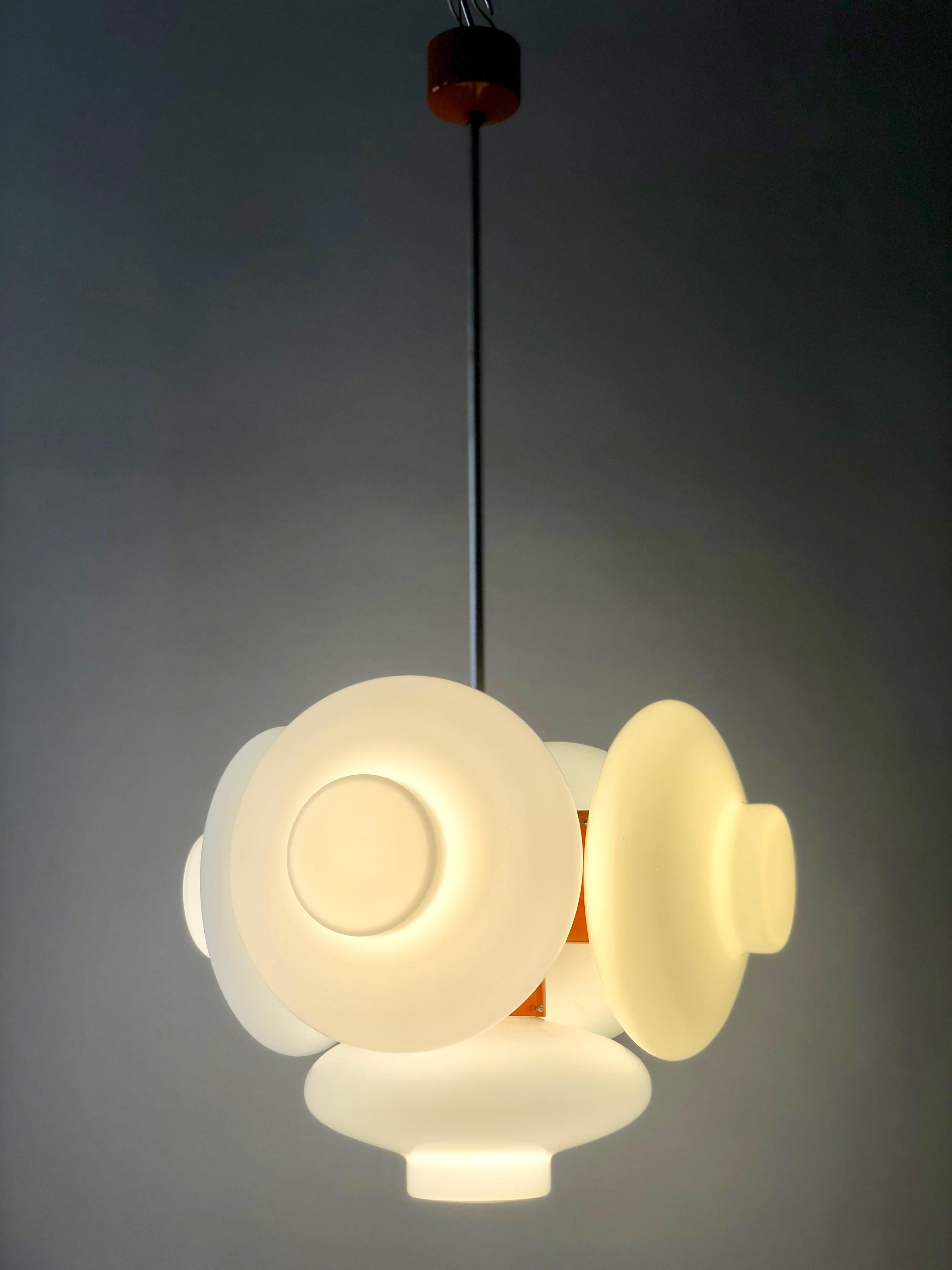 Mid-Century Pendant Lamp from Napako, Czech Republic For Sale 7