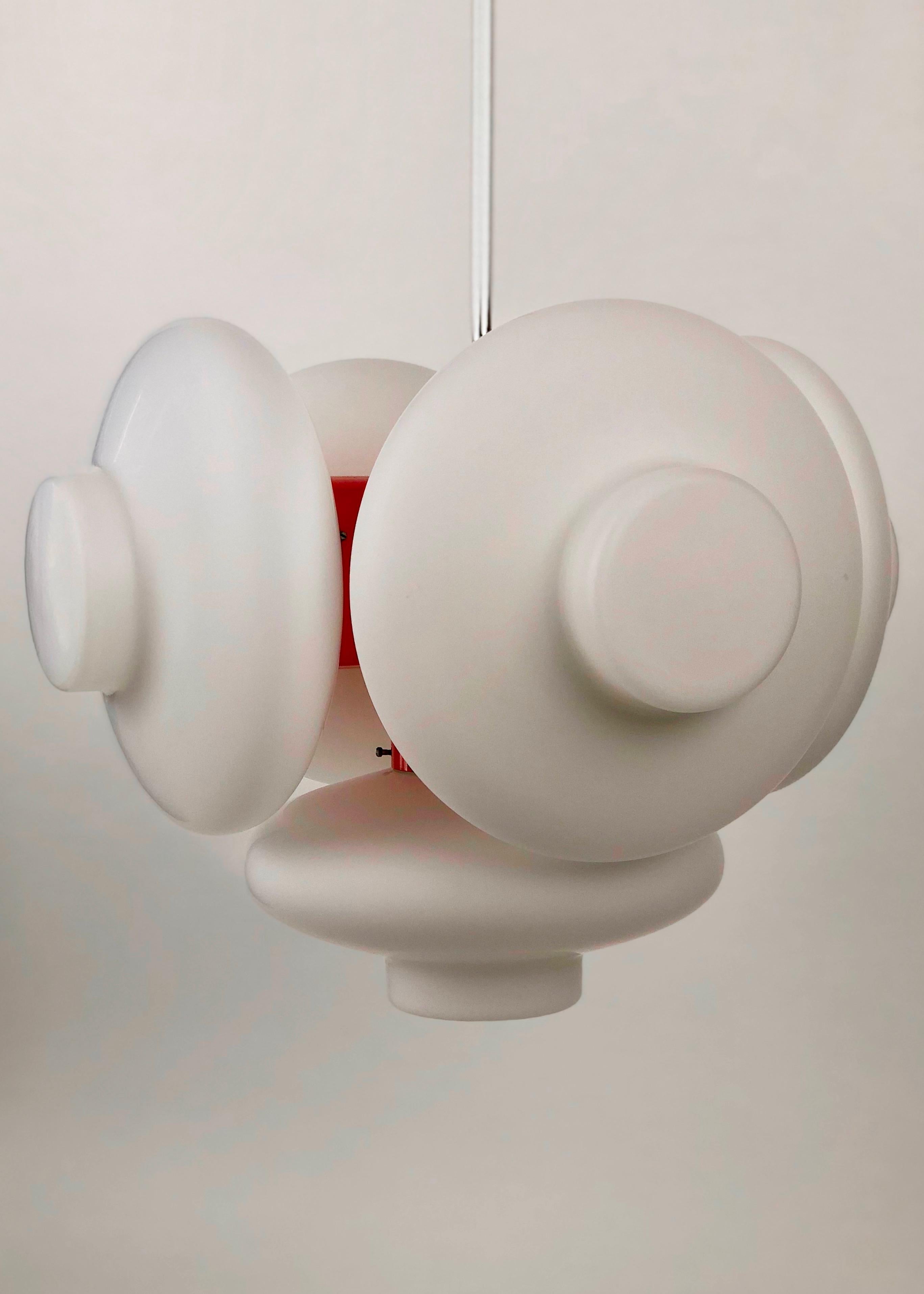 Modern Mid-Century Pendant Lamp from Napako, Czech Republic For Sale