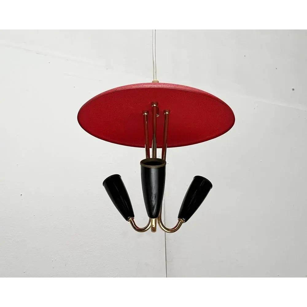 Mid-Century-Pendelleuchte im Stil von Stilnovo, 1960er Jahre im Angebot 5