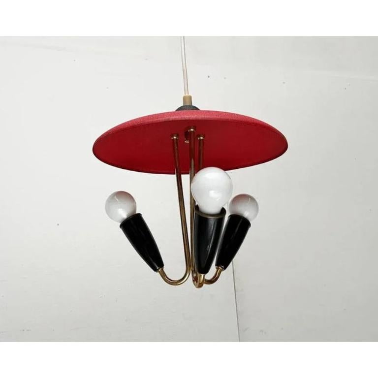 Mid-Century-Pendelleuchte im Stil von Stilnovo, 1960er Jahre (20. Jahrhundert) im Angebot