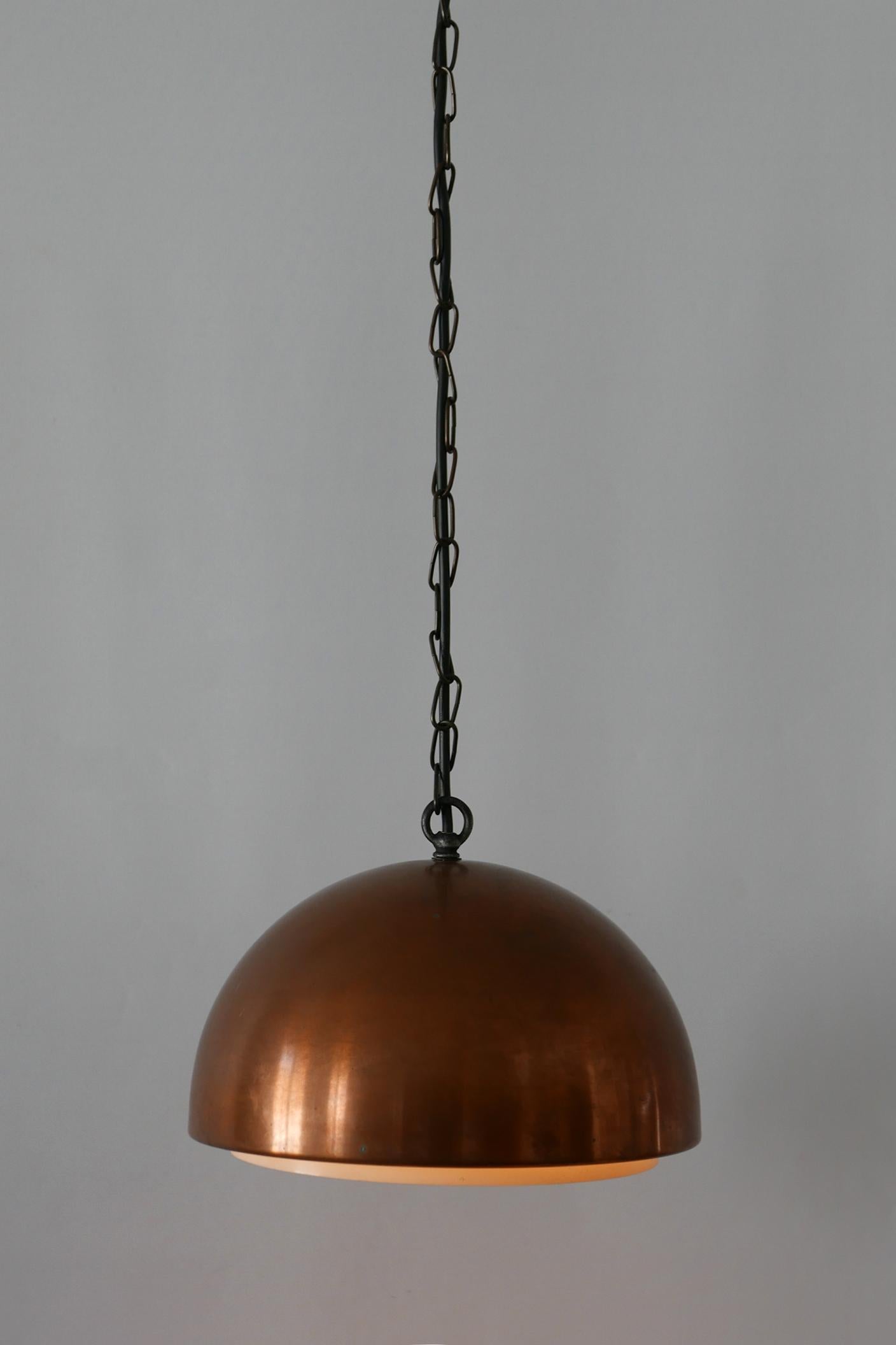 Enameled Midcentury Pendant Lamp 'Louisiana by Vilhelm Wohlert for Louis Poulsen, 1960s