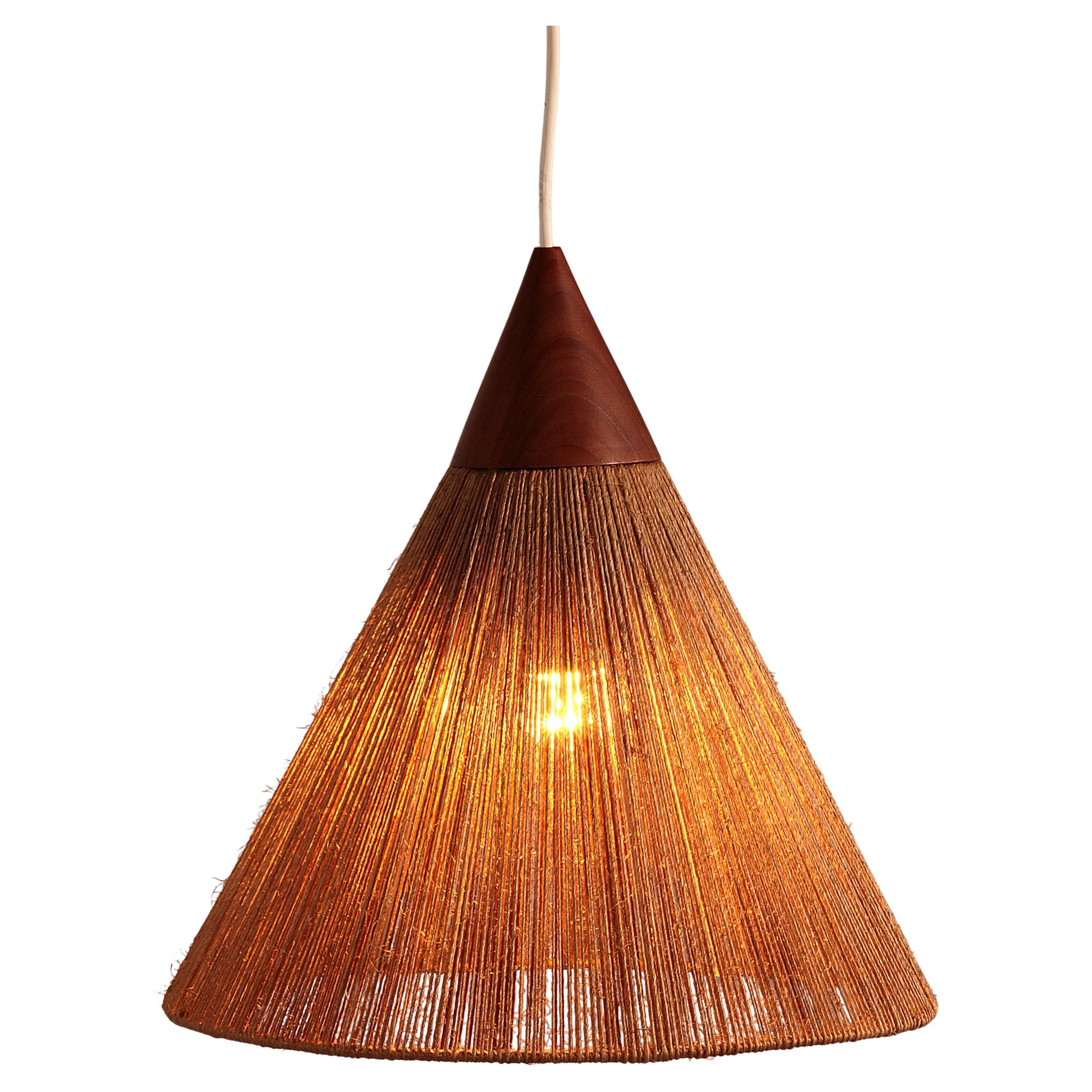 Mid century Pendant Lamp van Temde Leuchten, jaren '60 For Sale