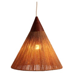 Lampe suspendue du milieu du siècle dernier de Temde Leuchten, jaren 60