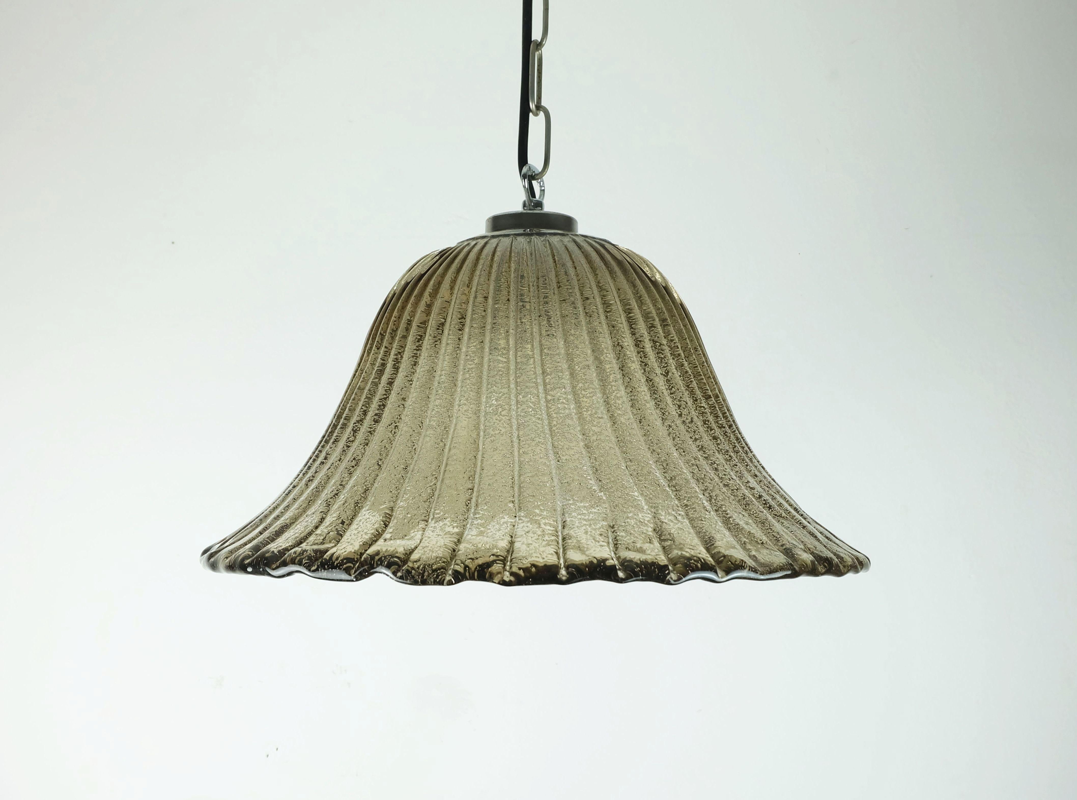 Mid-Century Modern mid century PENDANT LIGHT briloner leuchten murano 1970s For Sale
