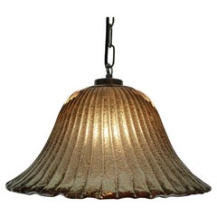 mid century PENDANT LIGHT briloner leuchten murano 1970s
