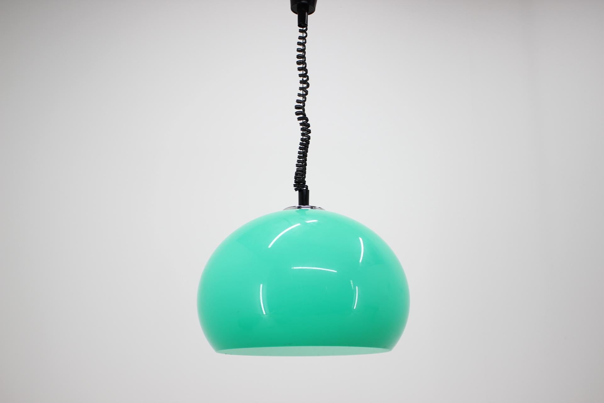 Mid-Century Modern Midcentury Pendant Meblo, Designed by Harvey Guzzini, Italy, 1970s