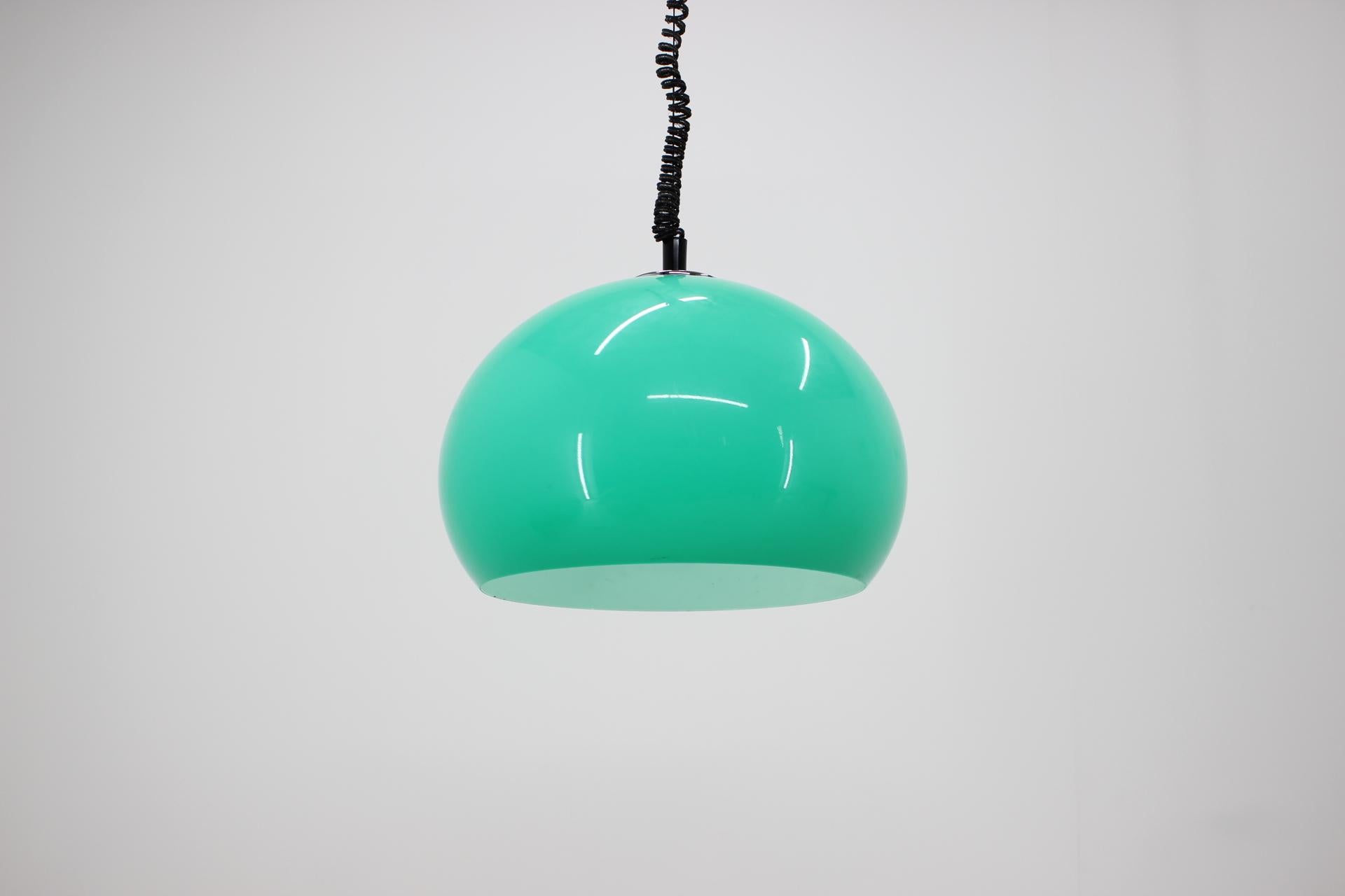 Italian Midcentury Pendant Meblo, Designed by Harvey Guzzini, Italy, 1970s