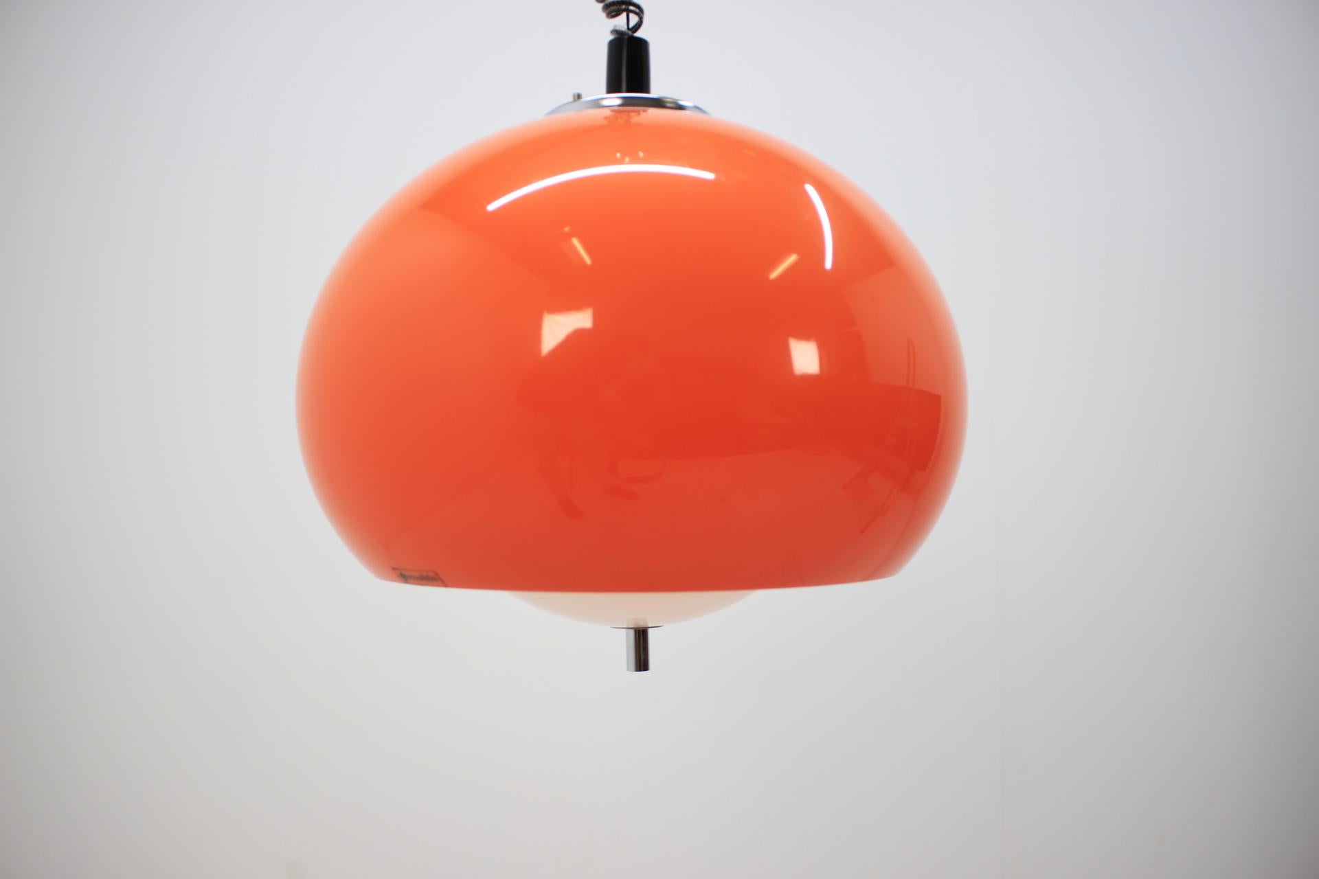 Midcentury Pendant Meblo, Harvey Guzzini, 1970s 5