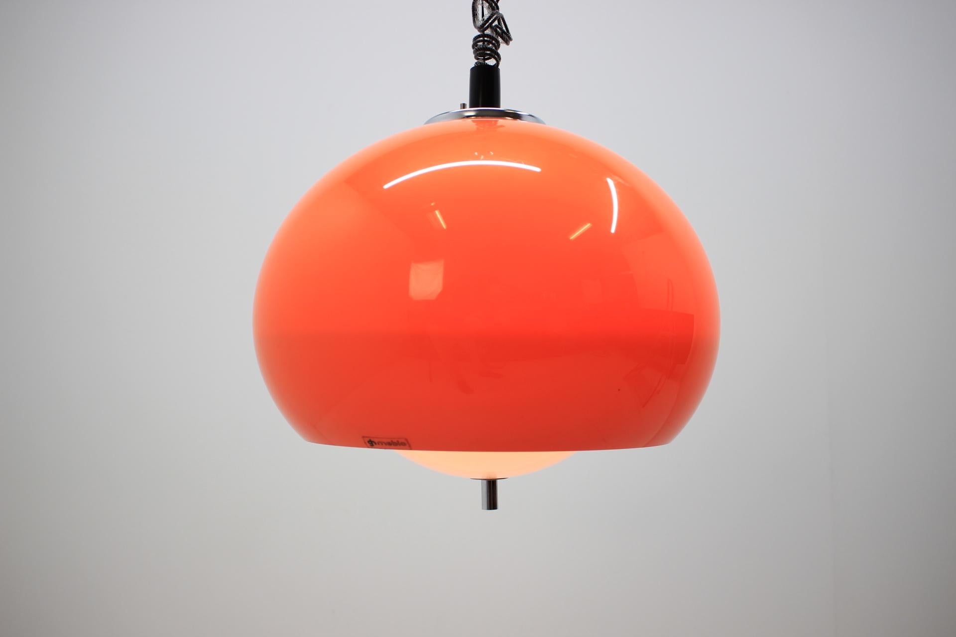 Midcentury Pendant Meblo, Harvey Guzzini, 1970s 1