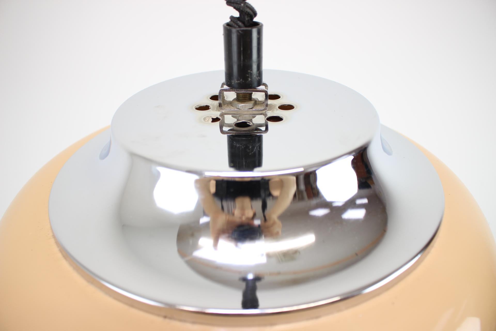 Late 20th Century Mid Century Pendant Meblo, Harvey Guzzini, Italy, 1970s For Sale