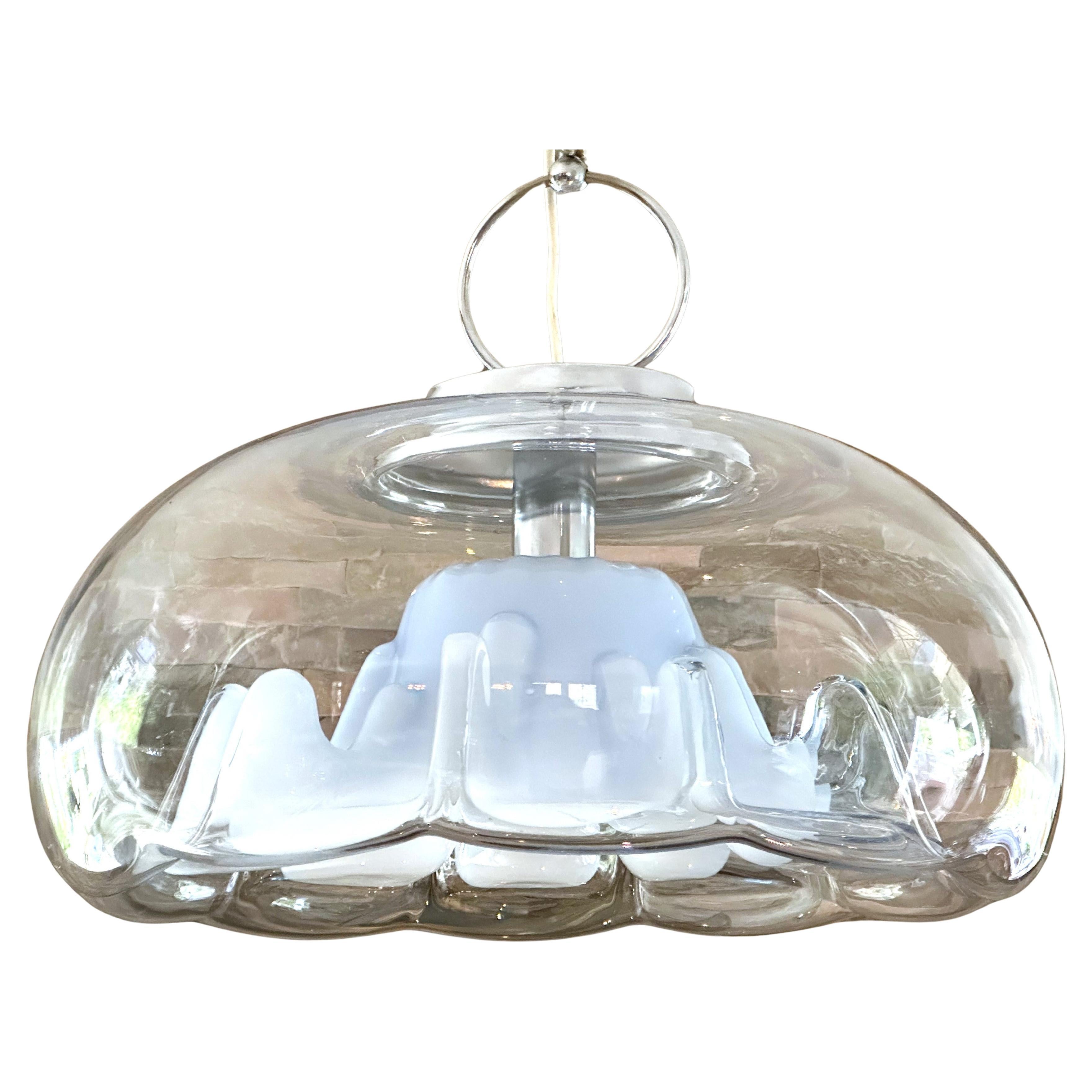 Mid Century Pendant Toni Zuccheri for VeArt, Italy 1960