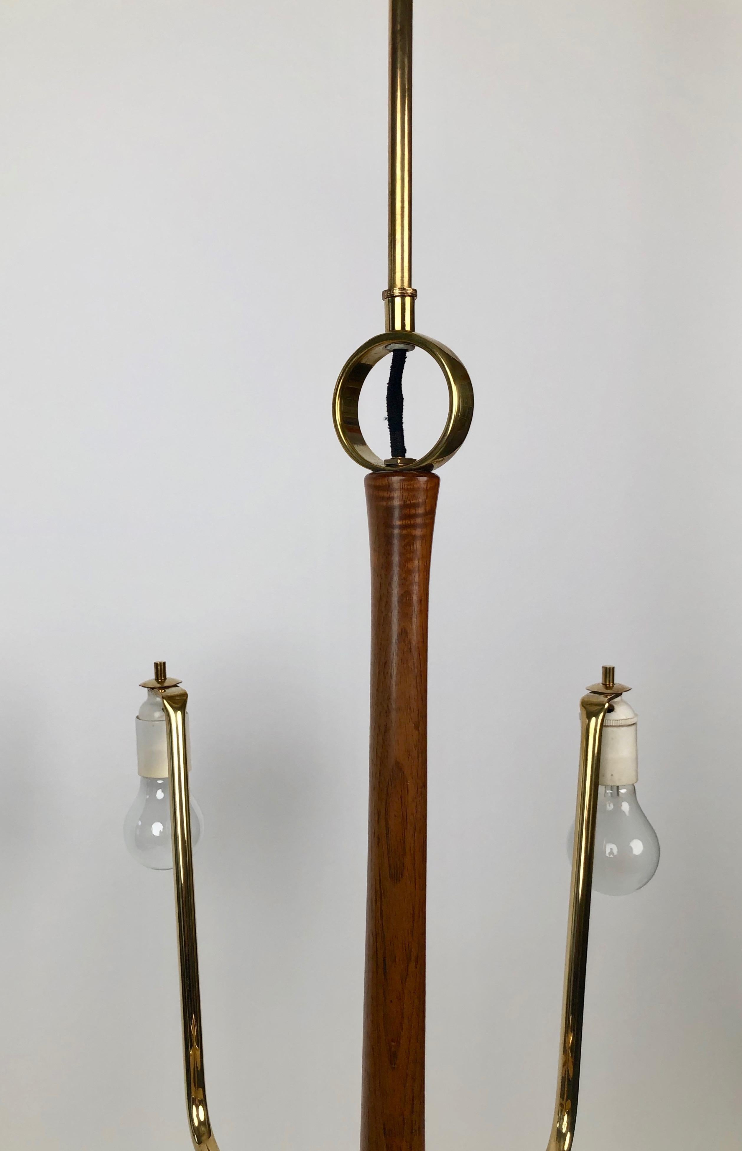 Mid-Century Pendent Lamp, Model Kiri, from Josef Frank, Austria For Sale 12