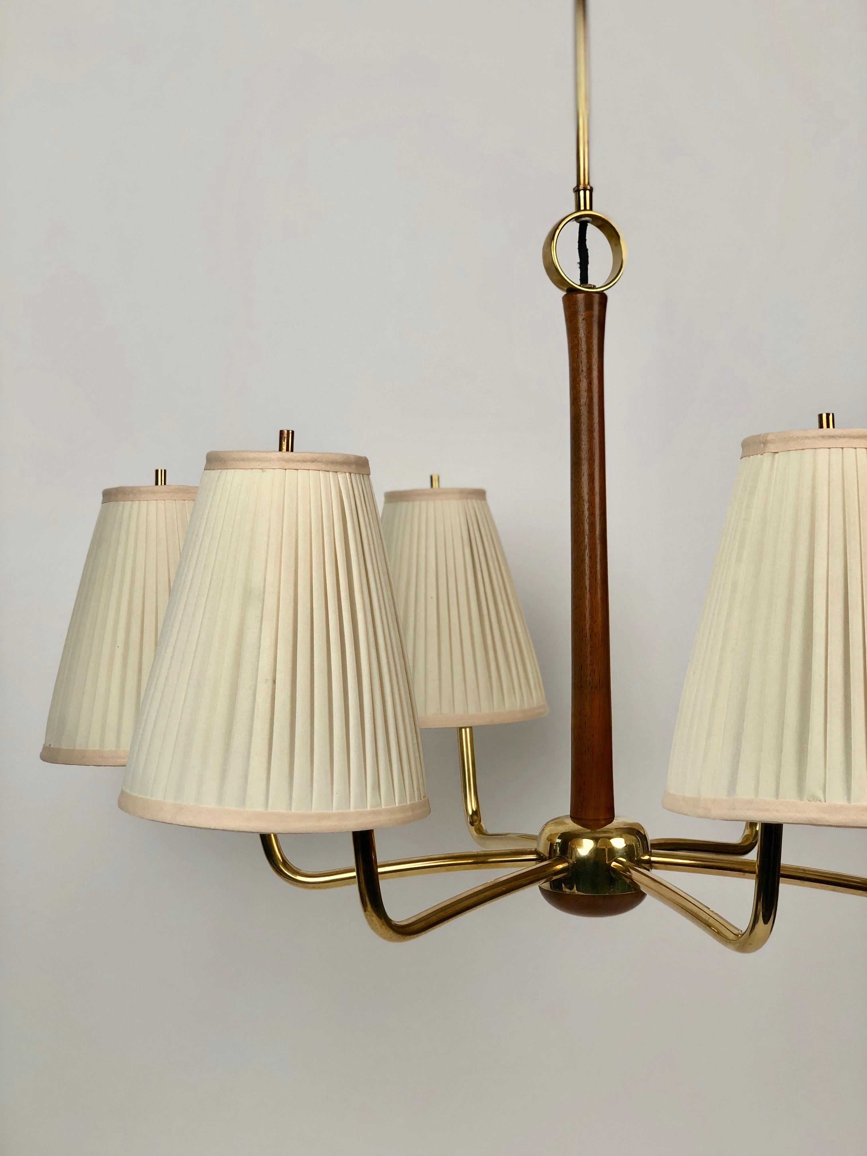 Modern Mid-Century Pendent Lamp, Model Kiri, from Josef Frank, Austria For Sale