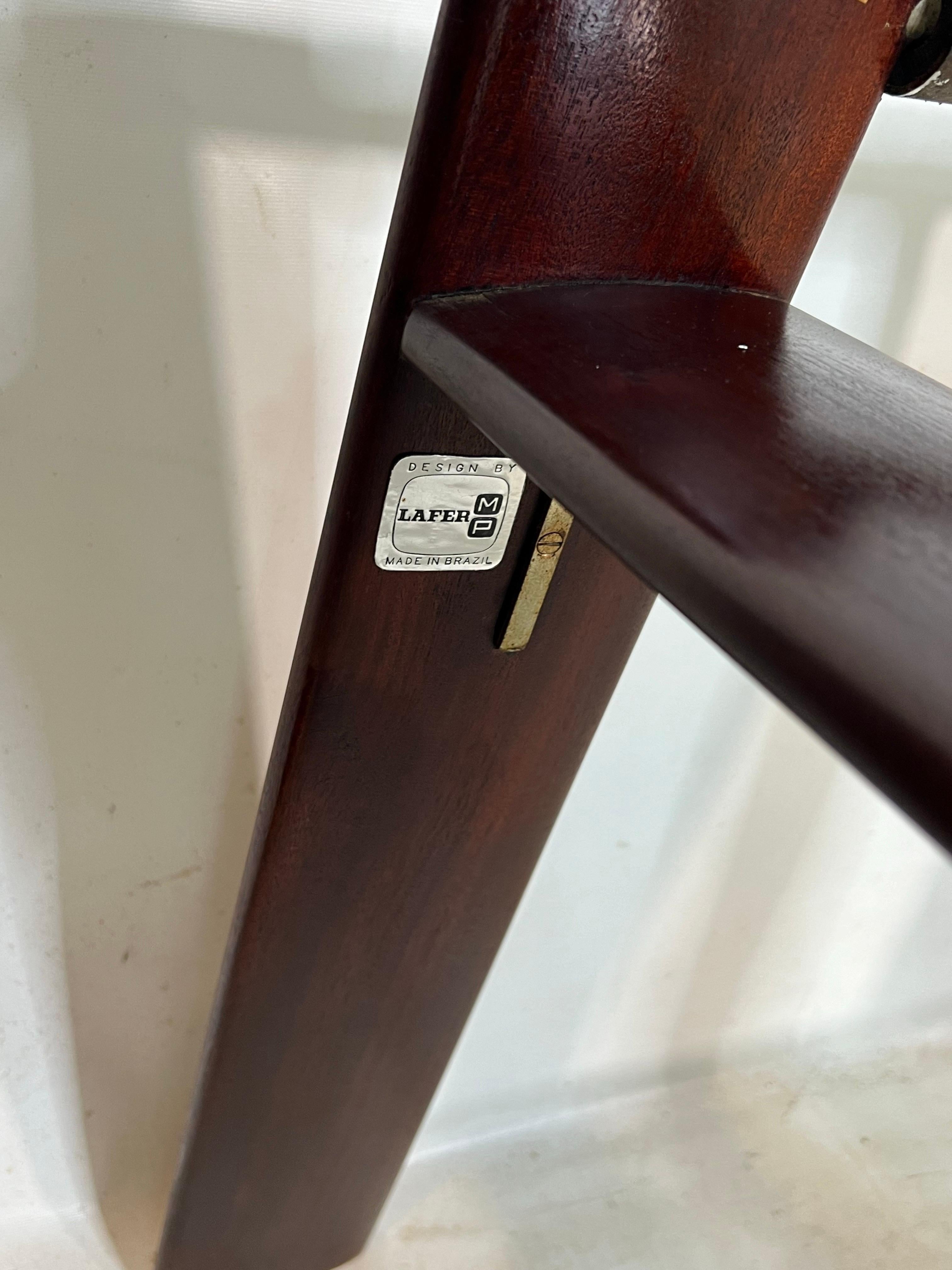 Mid Century Percival Lafer Mp-129 Rosewood Couch and Lounge Chair Set Rare For Sale 4