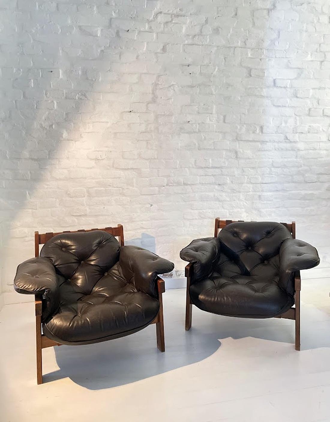 This unique and rare armchair, which has remained in exceptional condition for over 50 years, was made in Hungary by the Ipoly Furniture Factory. It was marketed under the name 