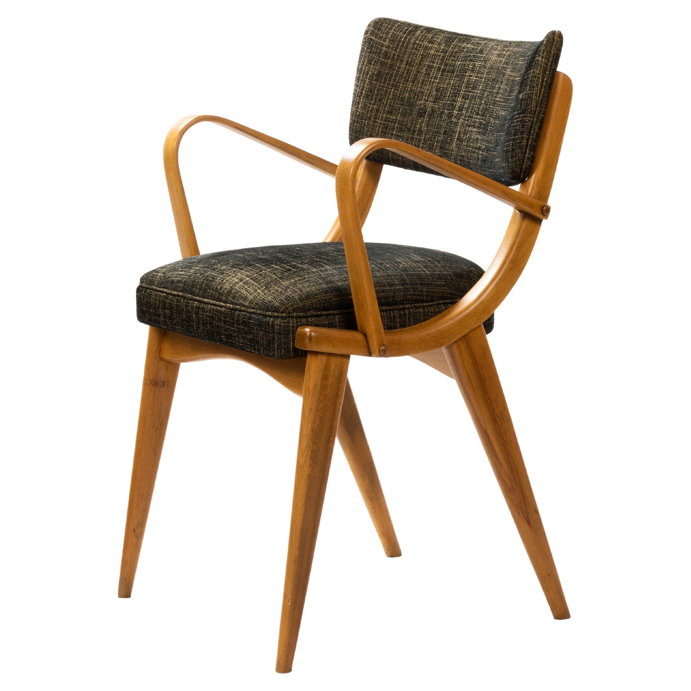 Mid Century Period Set Of Armchairs, (1952 - 1960), Denmark    For Sale