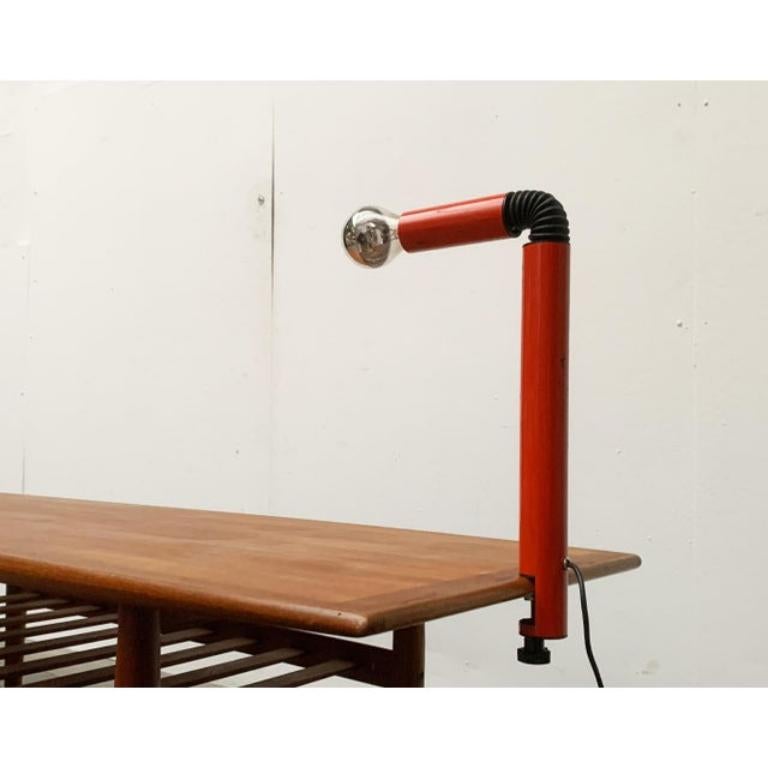 Mid-Century Periscopio Clamp Table Lamp by Danilo & Corrado Aroldi for Stilnovo In Excellent Condition For Sale In Hamburg, DE