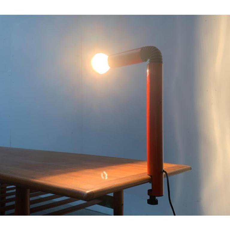 Mid-Century Periscopio Clamp Table Lamp by Danilo & Corrado Aroldi for Stilnovo For Sale 1