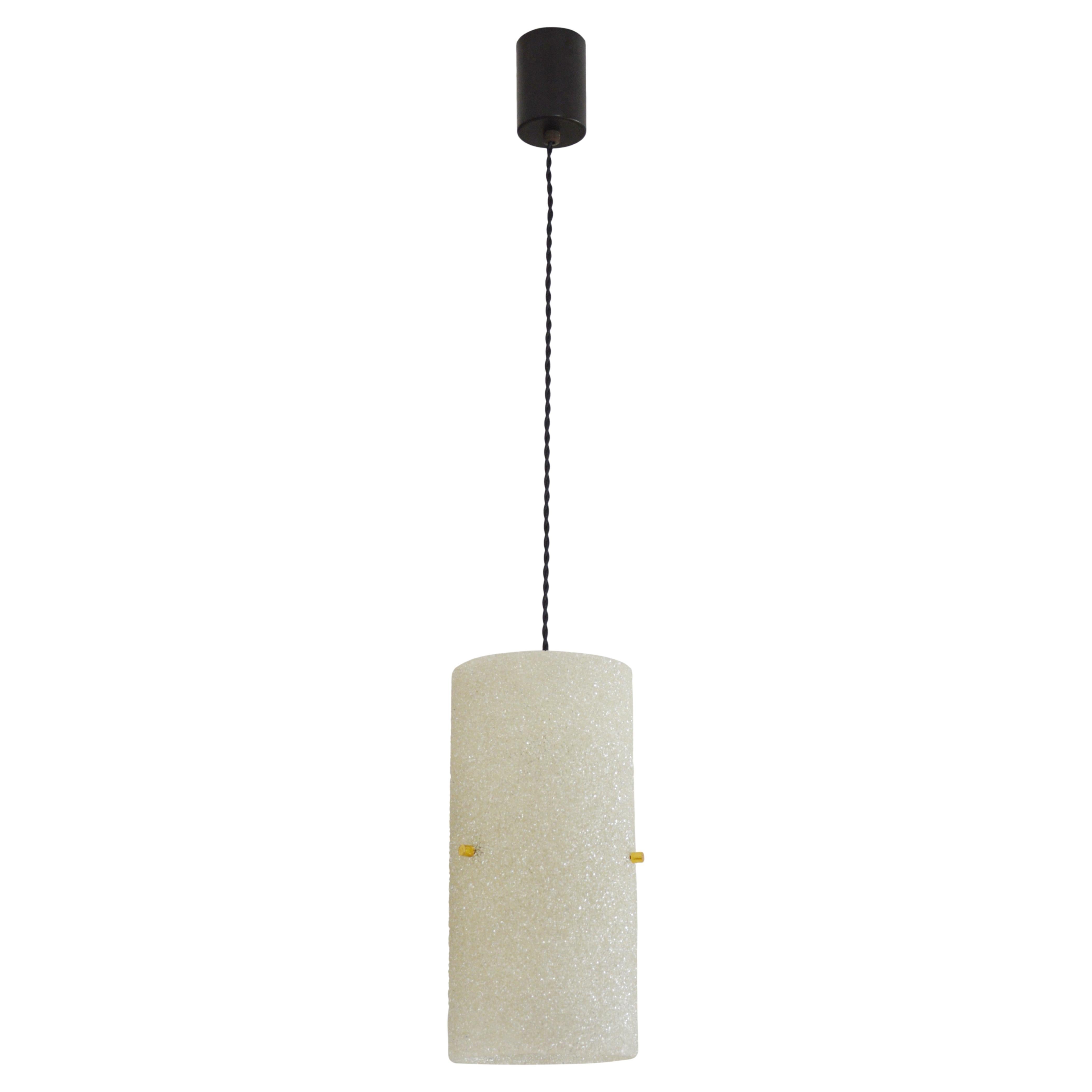 Mid-Century Perspex Pendant, France, 1960s