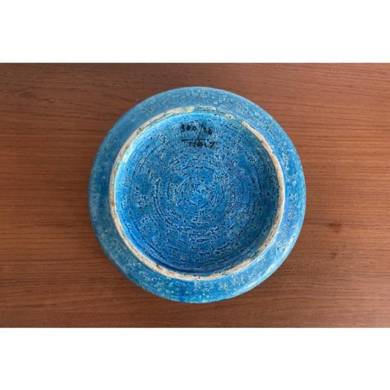 Ciotola in ceramica Pesce di metà secolo di Aldo Londi per Bitossi, Italia, anni '60 in vendita 4