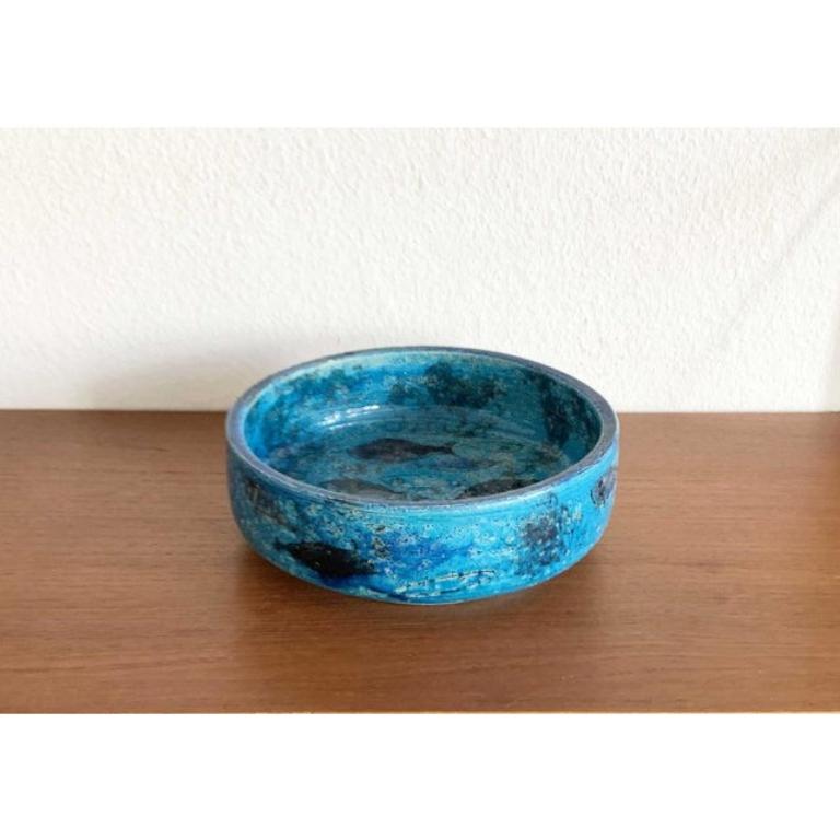 Italiano Ciotola in ceramica Pesce di metà secolo di Aldo Londi per Bitossi, Italia, anni '60 in vendita