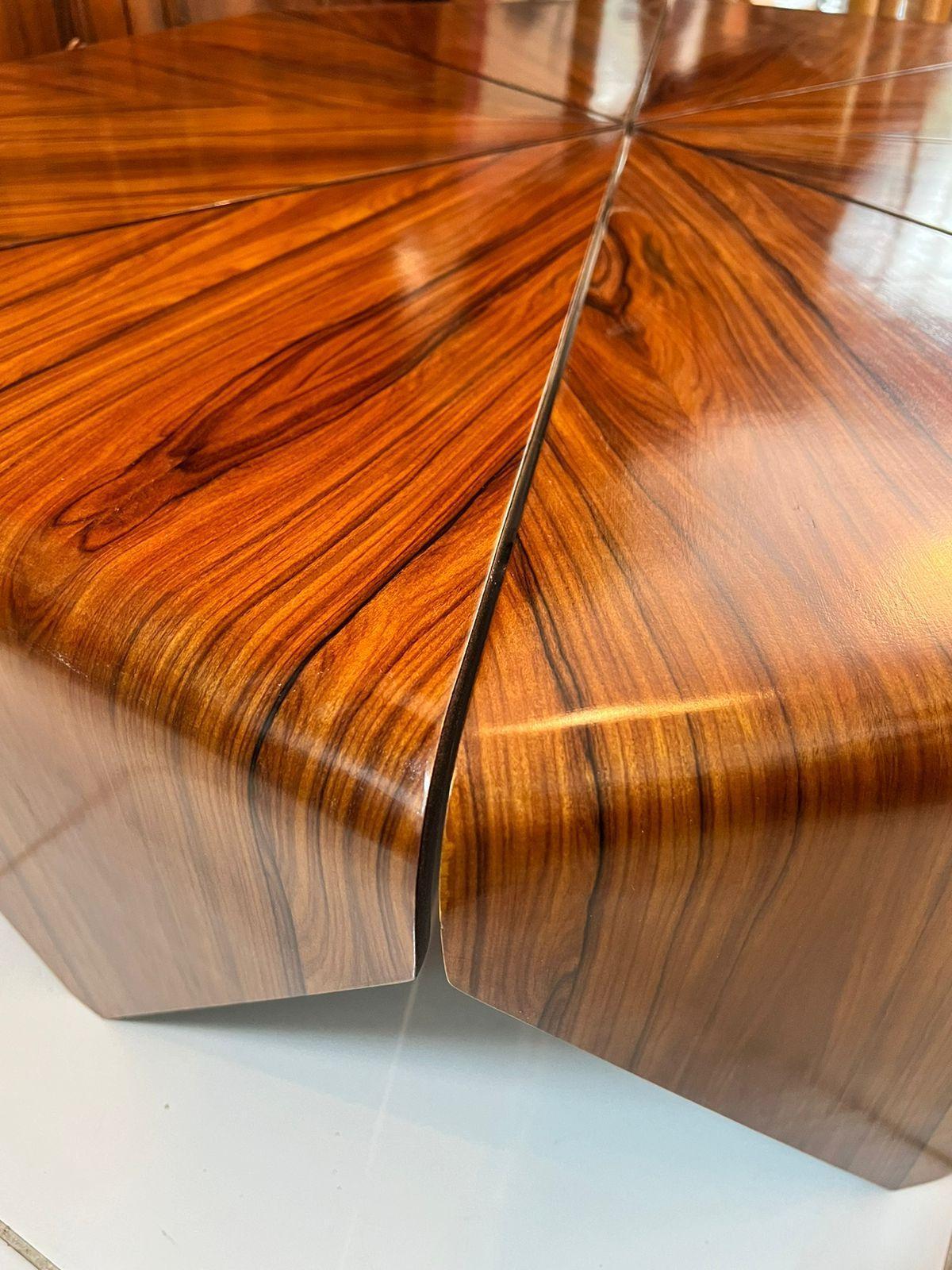 Mid Century Petala Table, Attributed to Jorge Zalszupin In Distressed Condition In New York, NY