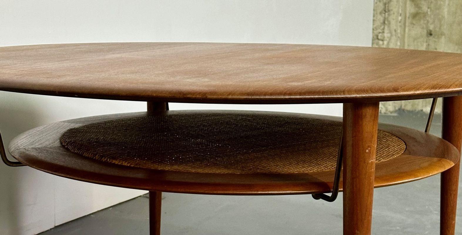 Mid-Century Peter Hvidt, Orla Molgaard Minerva Coffee Table, France & Son, 1960s For Sale 4