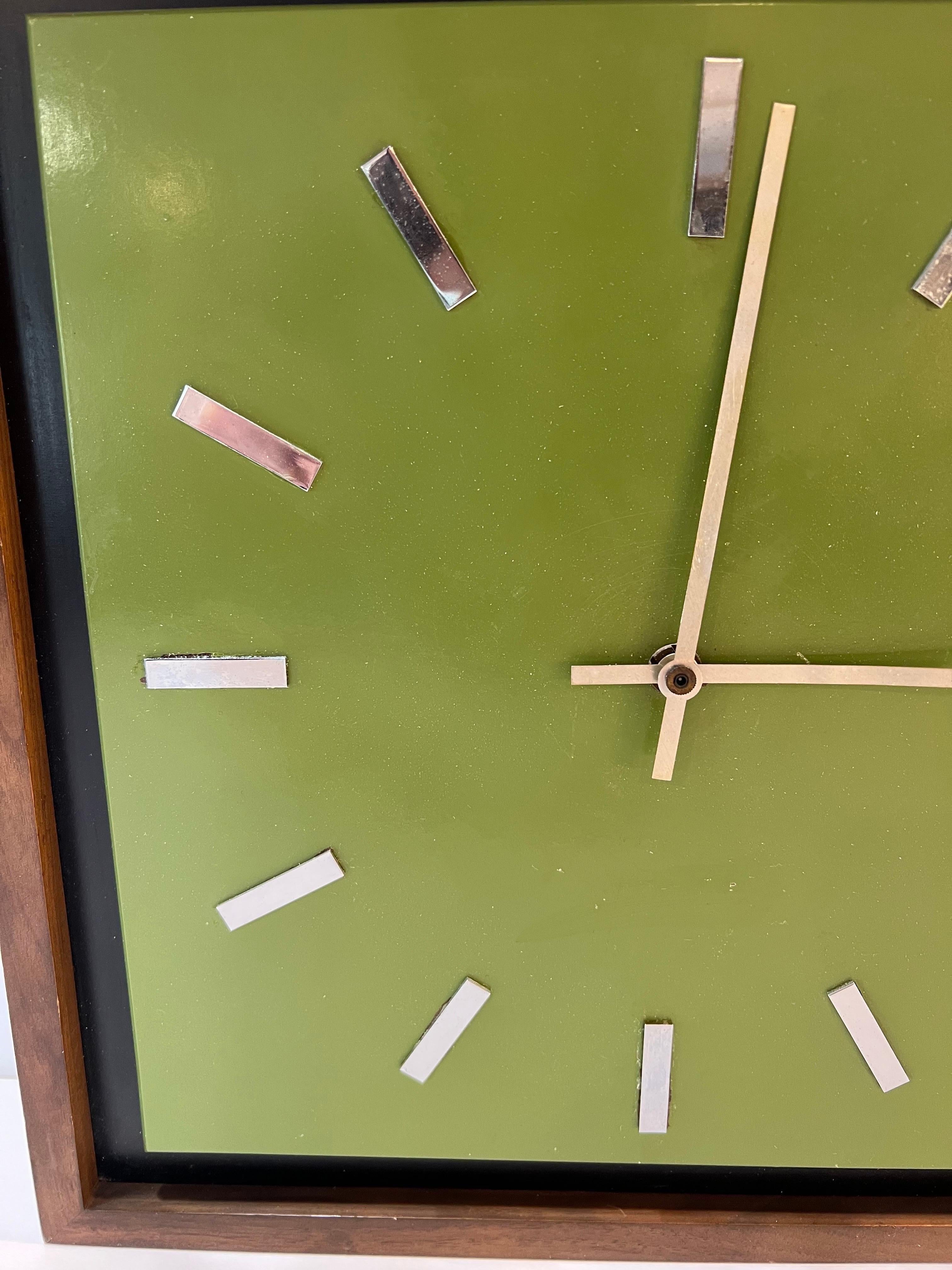 Mid Century Peter Pepper Products Wall Clock 2