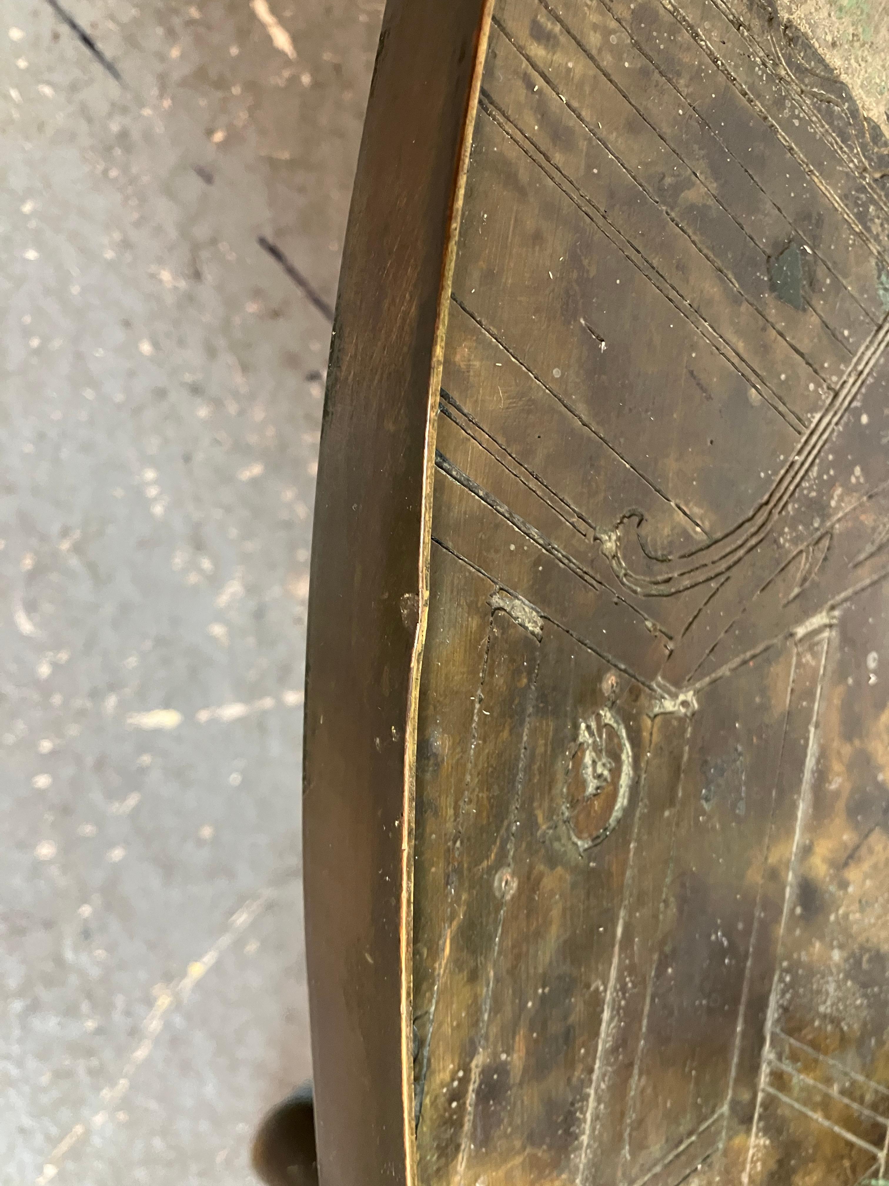 Mid-Century Pewter & Bronze 