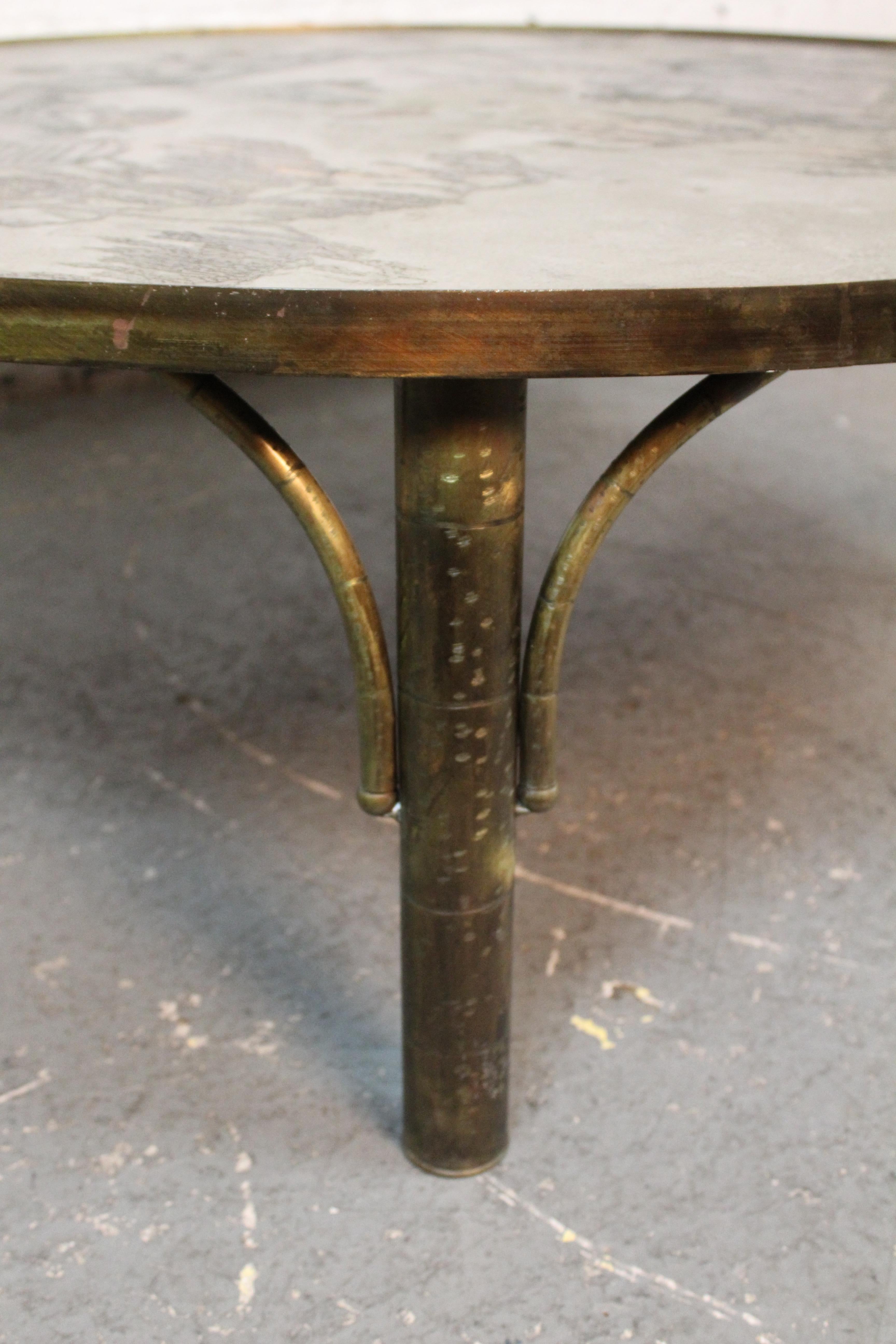Mid-Century Pewter & Bronze 