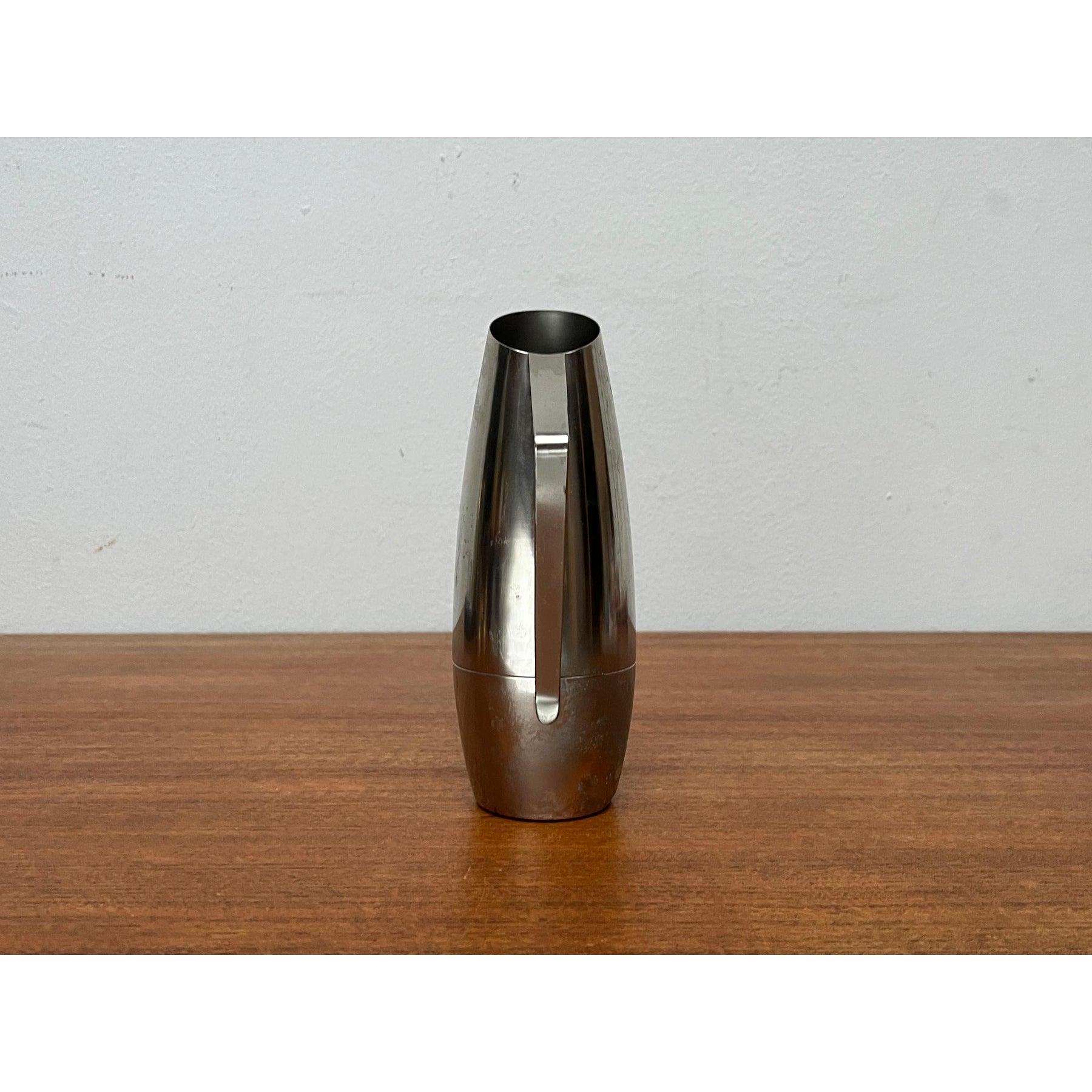 Vaso a caraffa in peltro di metà secolo di Dovo Holland Pewter, anni '60 in vendita 2