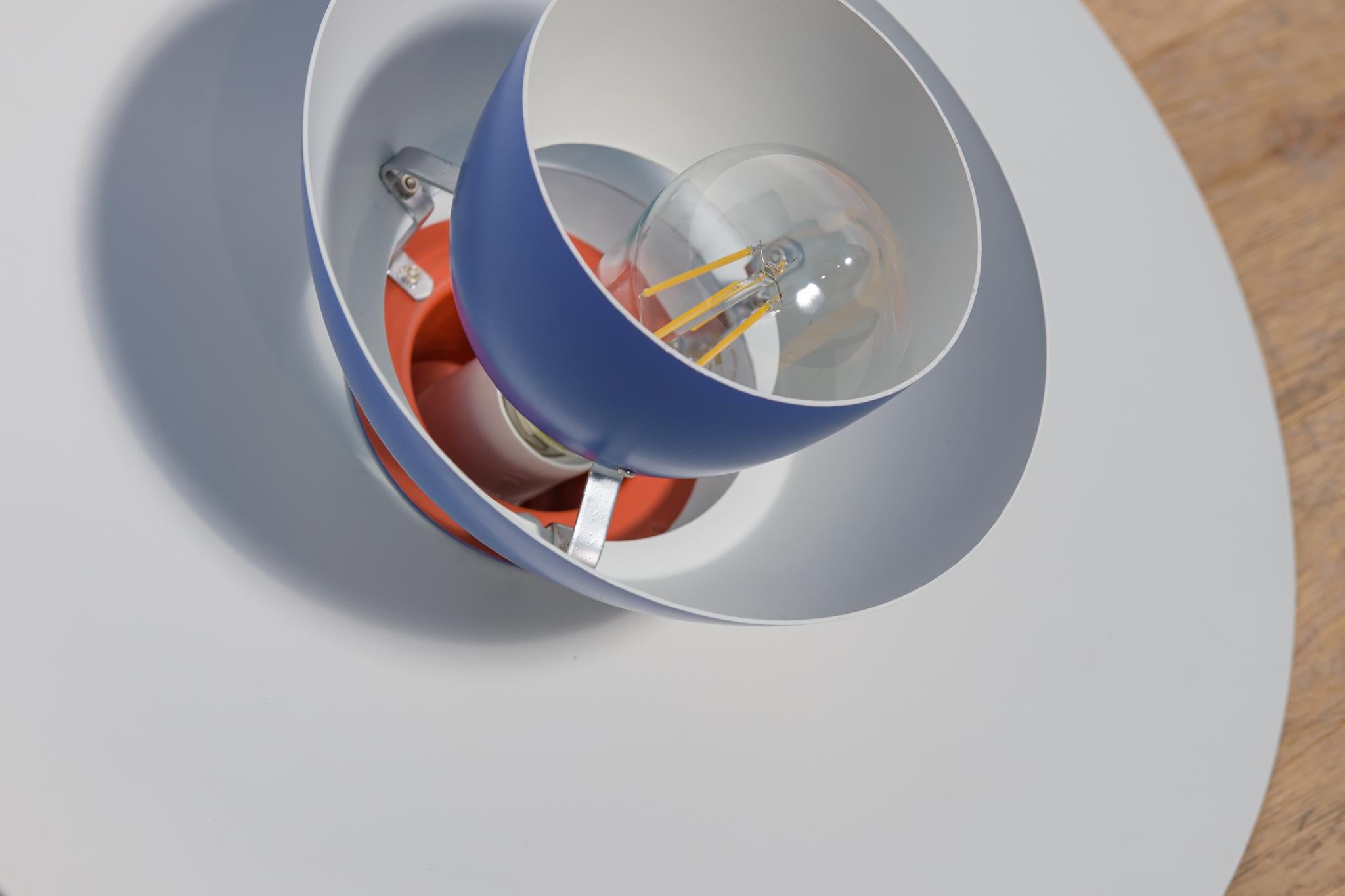 Mid-Century PH4 Pendant Lamp by Poul Henningsen for Louis Poulsen, Denmark, 1960 For Sale 6