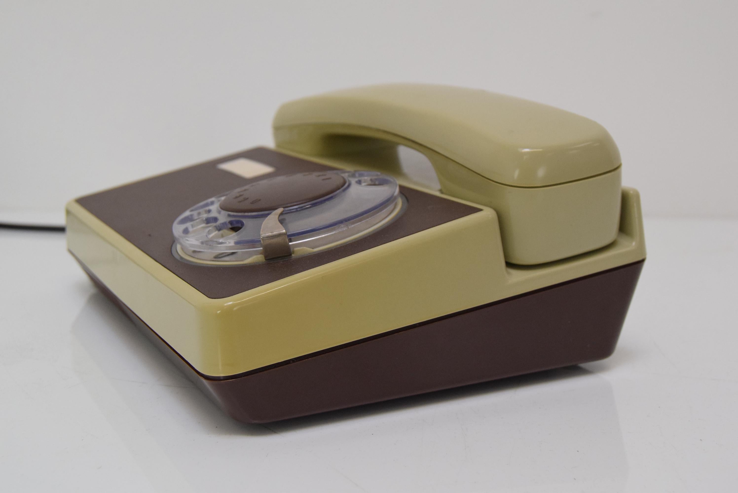 Mid-Century Modern Mid-century Phone Tesla, 1980's.  For Sale