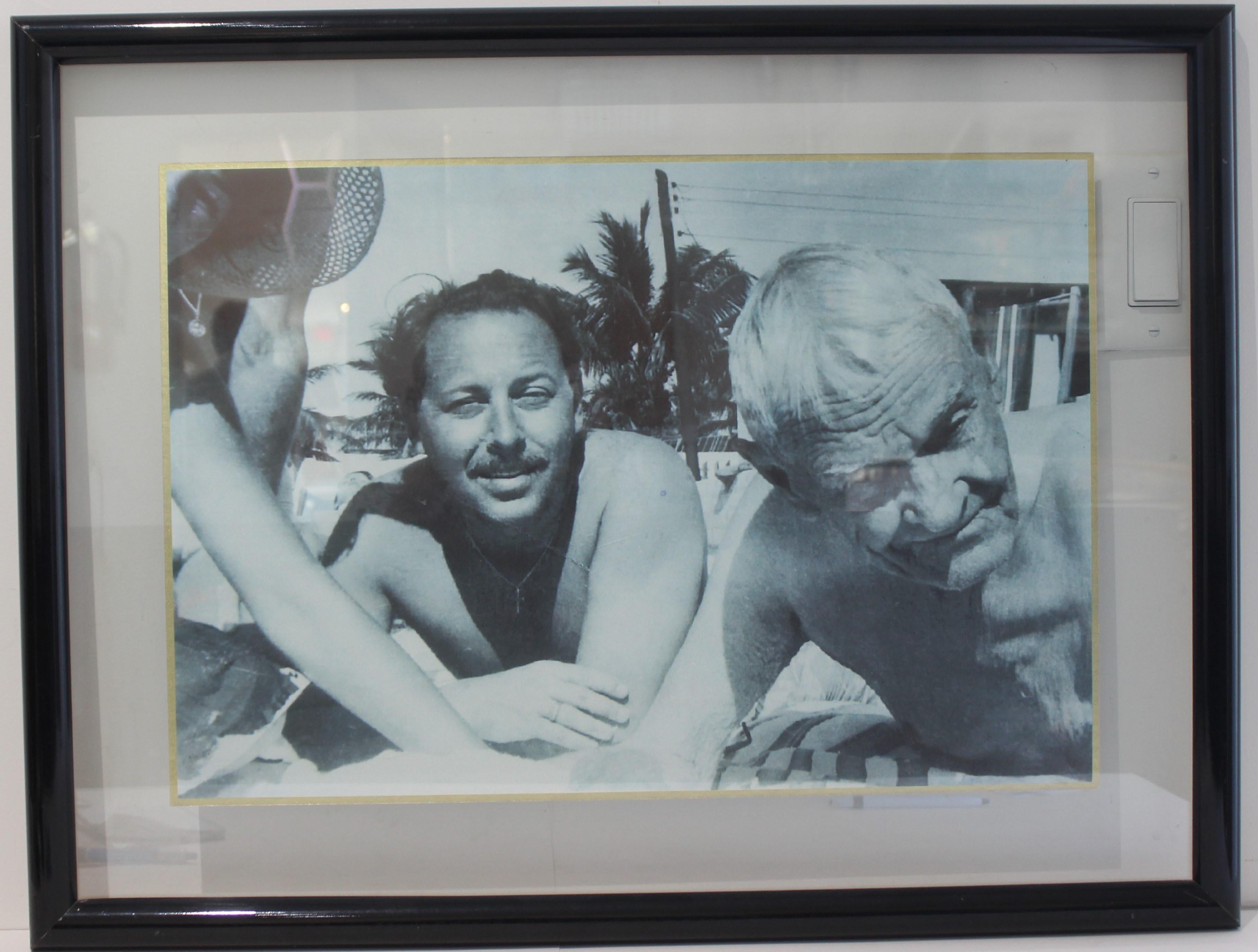 Mid-Century Photograph of Tennessee Williams in Key West 2