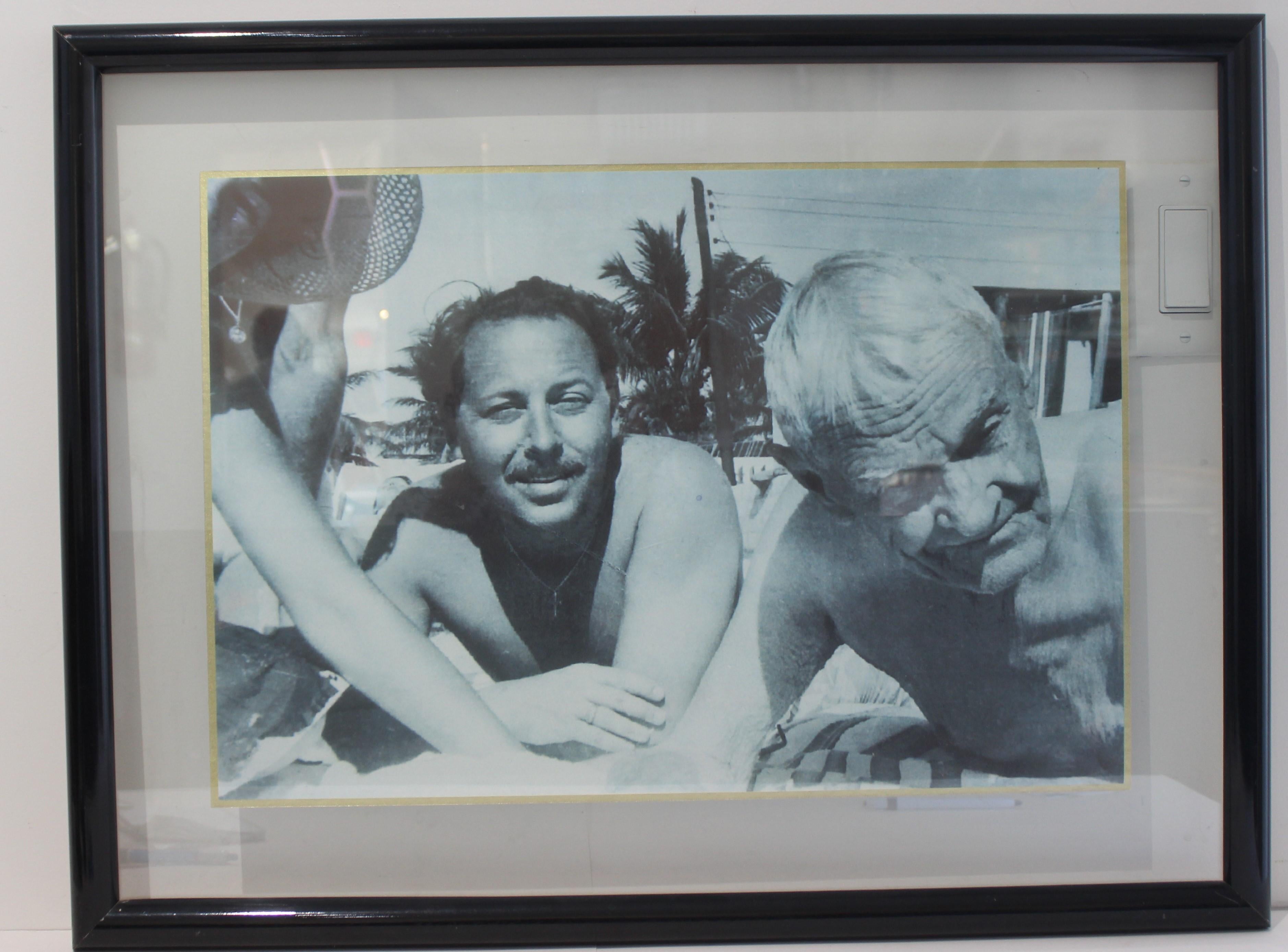 Mid-Century Photograph of Tennessee Williams in Key West 3