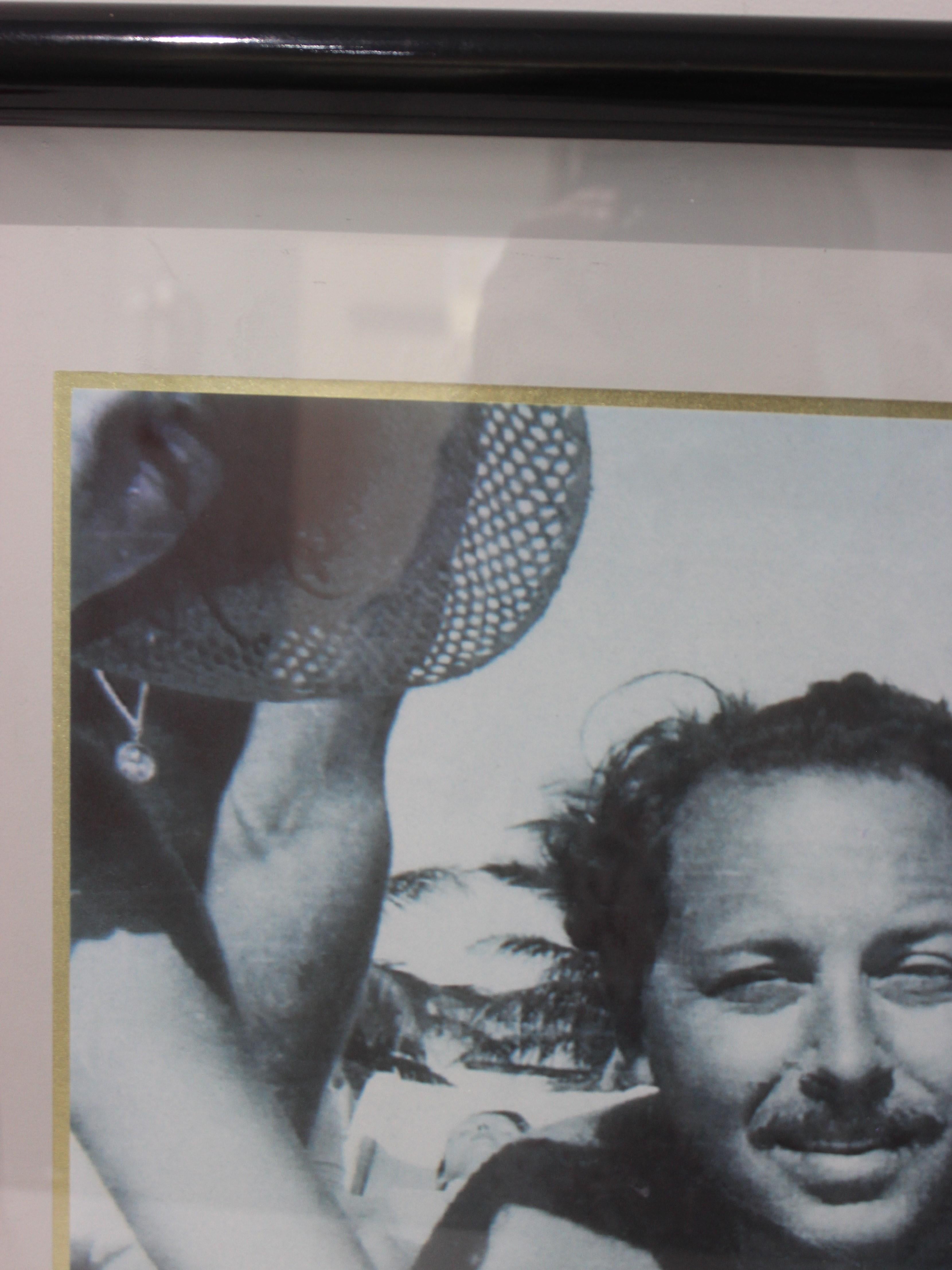 Mid-Century Photograph of Tennessee Williams in Key West In Good Condition In West Palm Beach, FL
