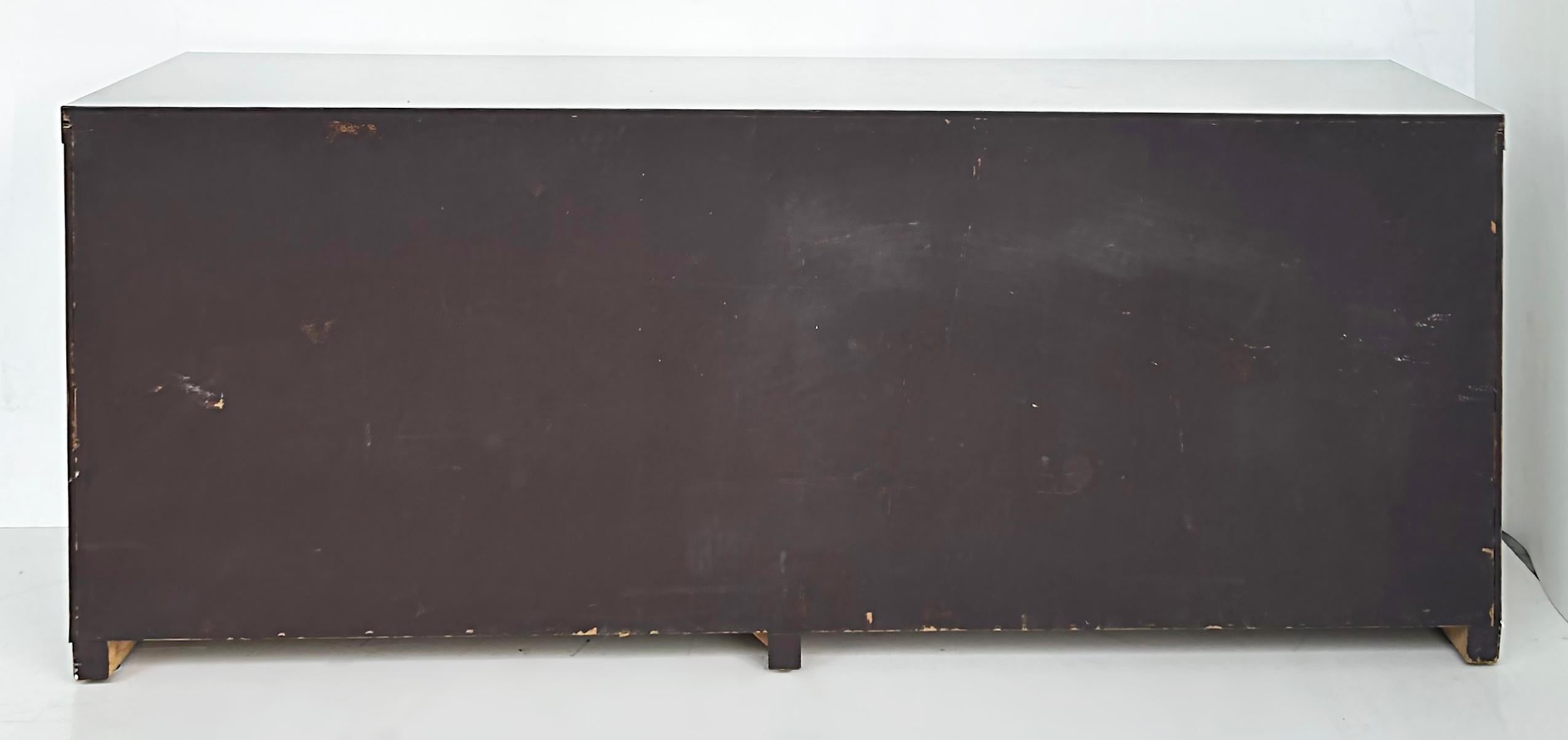 Midcentury Pierre Cardin Aluminum Chrome Credenza Dresser, Signed 1970s 5