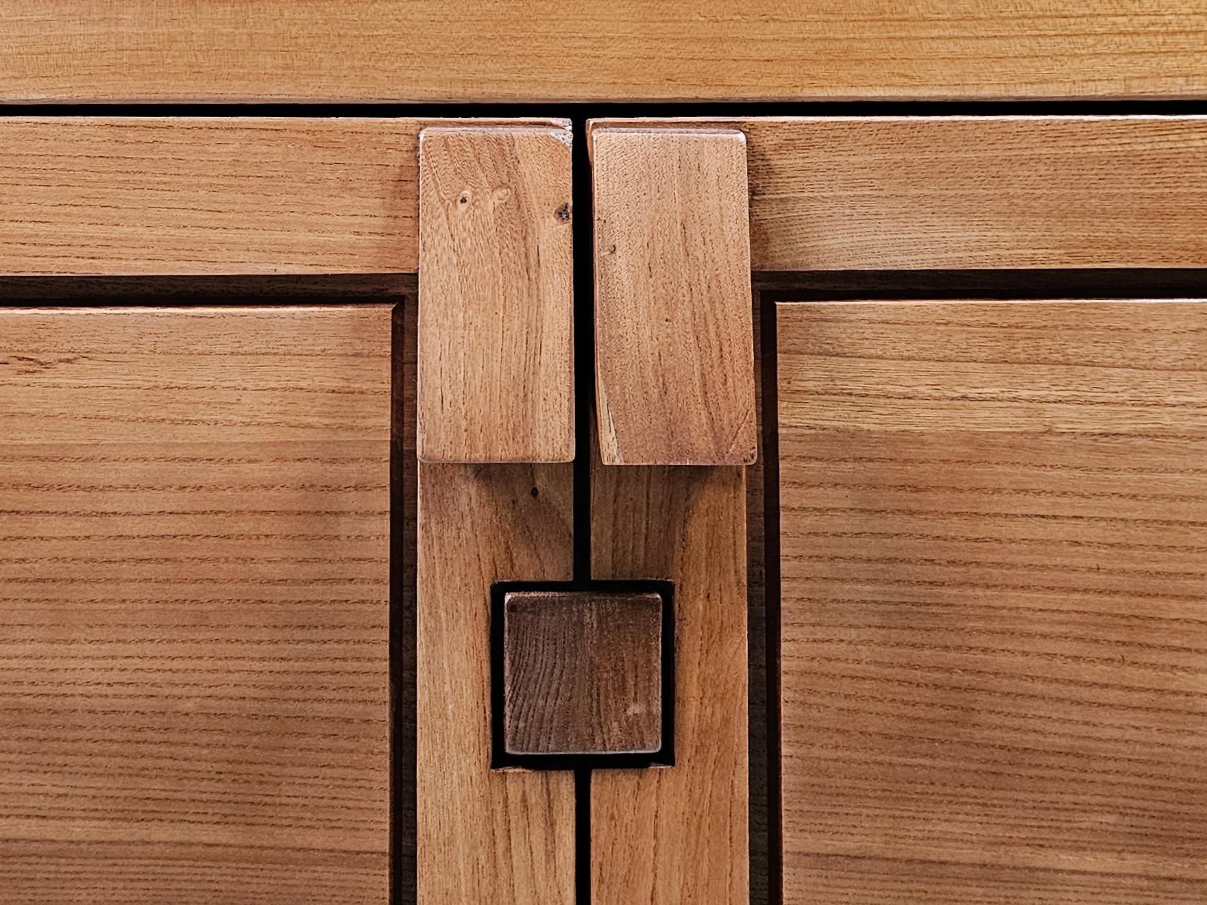 Mid-Century Pierre Chapo R08 Sideboard in Solid Elm, 1960s 4