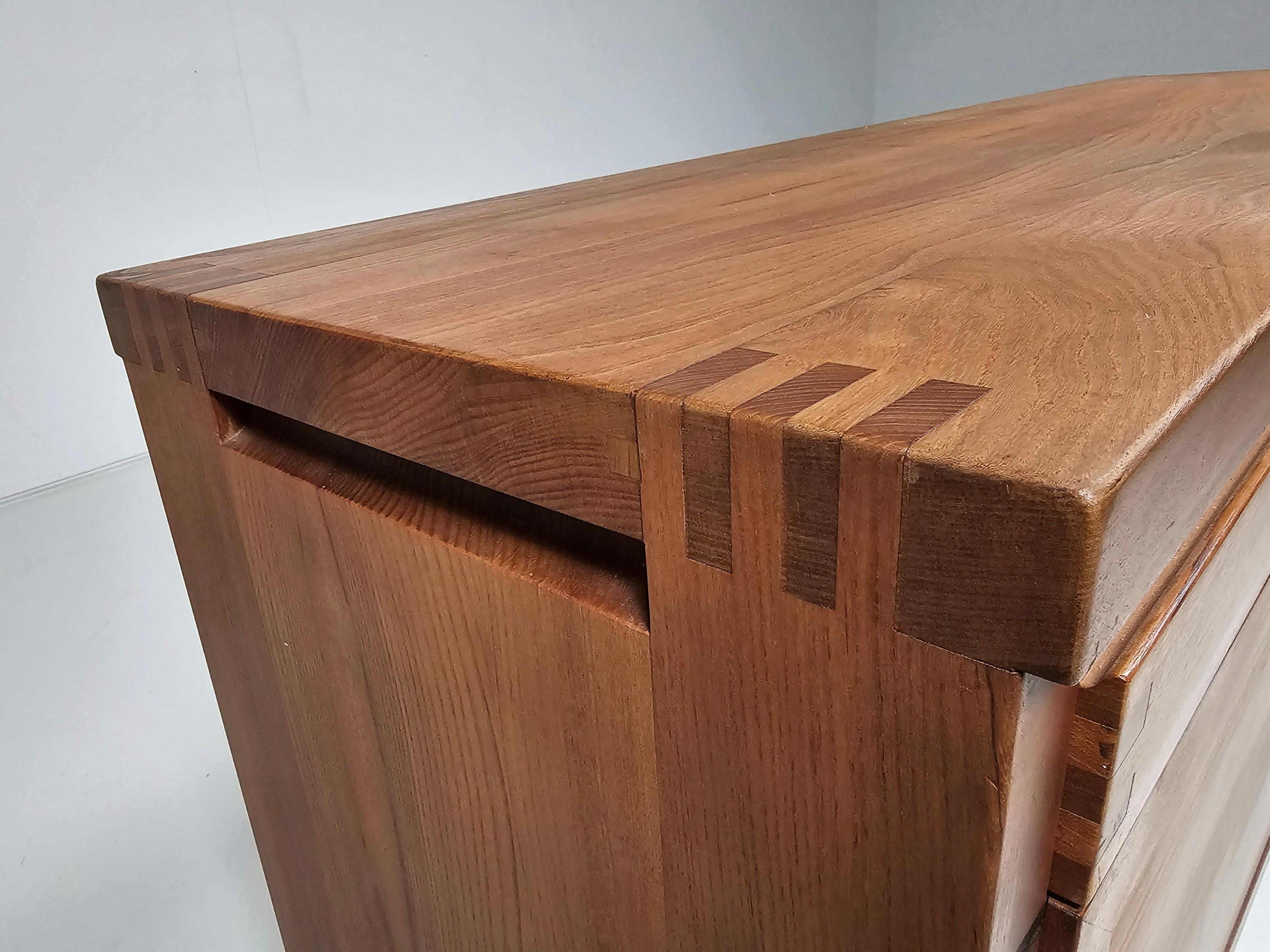 Mid-Century Pierre Chapo R08 Sideboard in Solid Elm, 1960s 5