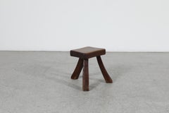Mid-Century Pierre Chapo Style Tripod Milking Stool