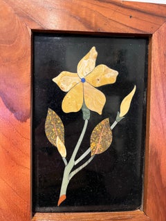 Flor de Pietra DURA de mediados de siglo Italia