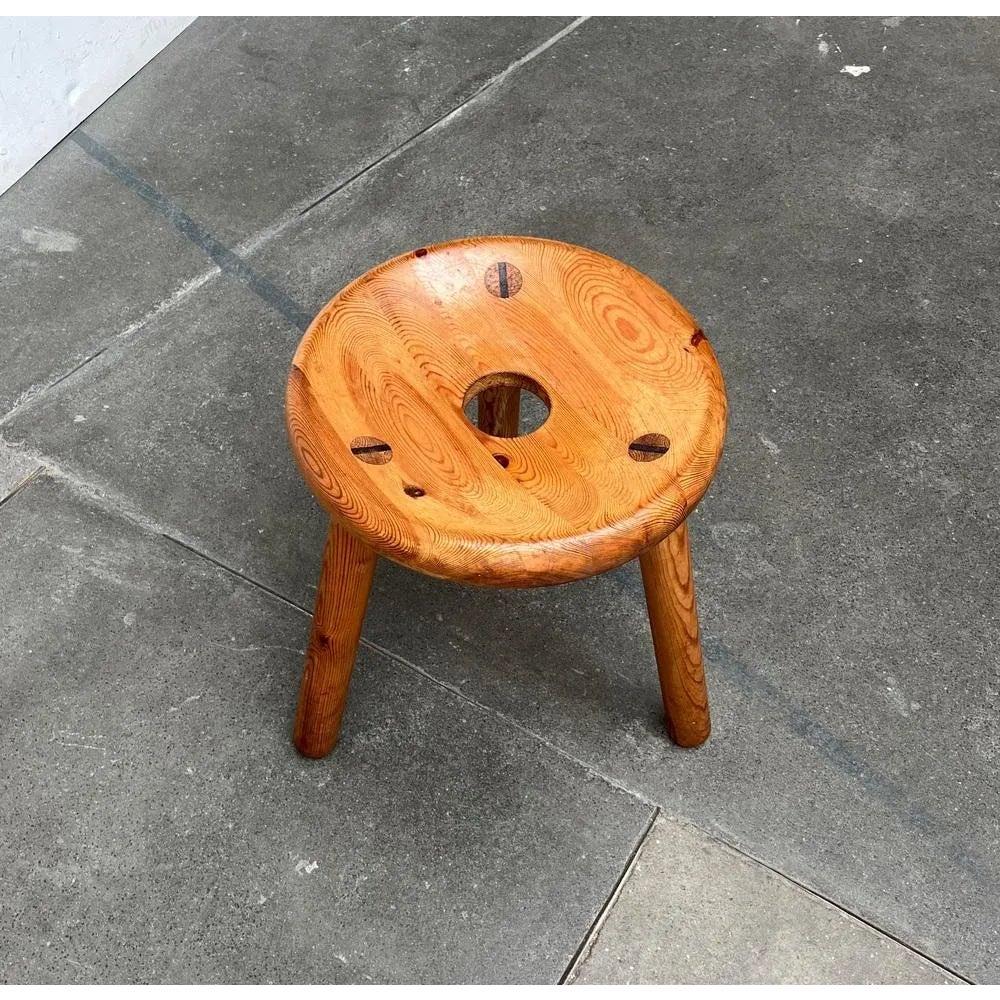 Saunahocker aus Kiefernholz von Bertel Gardberg für Artek, Mid-Century, 1950er Jahre (Holz) im Angebot