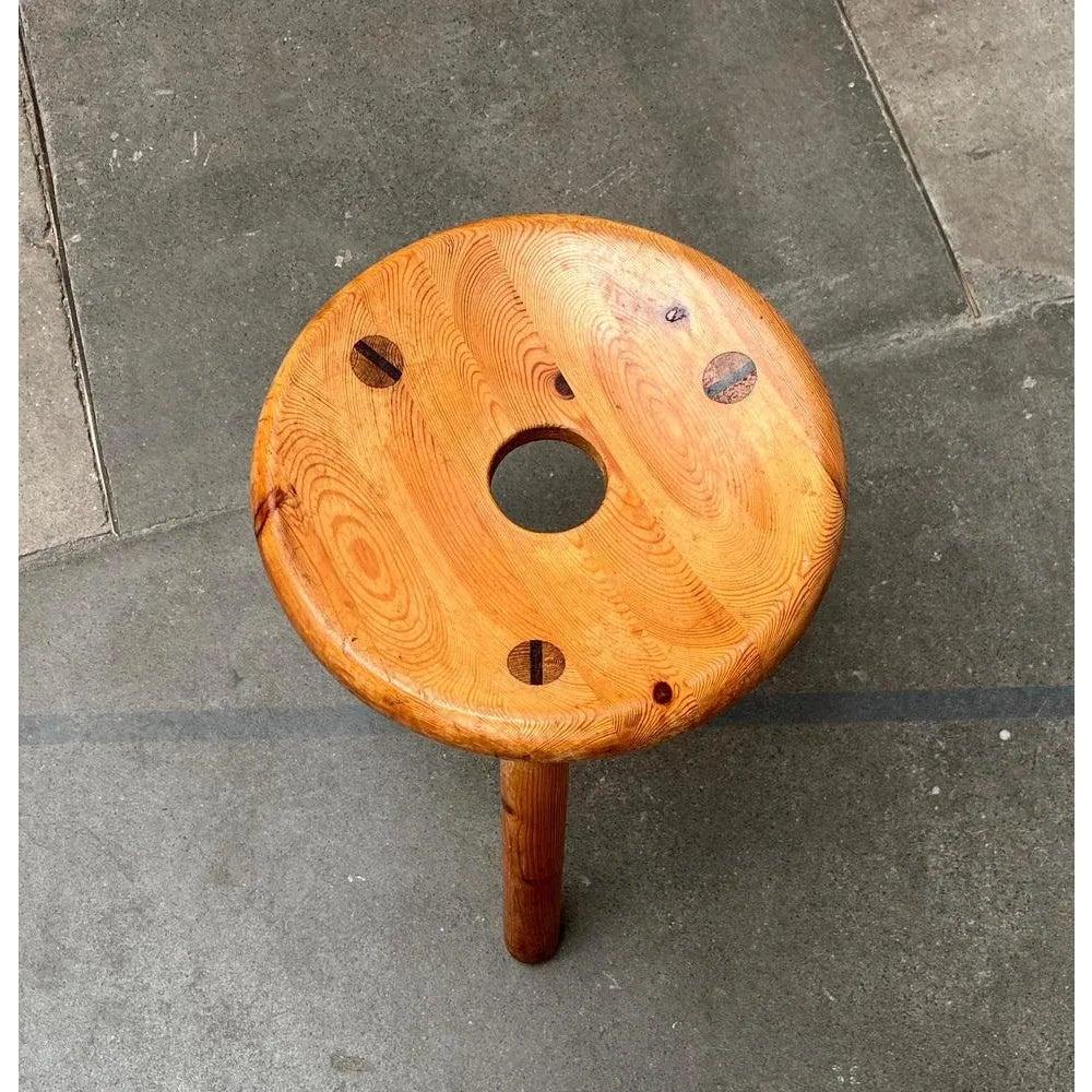 Saunahocker aus Kiefernholz von Bertel Gardberg für Artek, Mid-Century, 1950er Jahre im Angebot 1