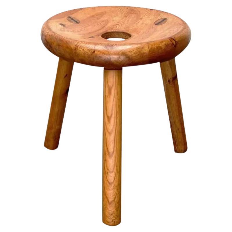 Tabouret de sauna en pin du milieu du siècle par Bertel Gardberg pour Artek, années 1950