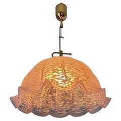 Mid-century Pink Murano Ceiling light, Italy, 1970s